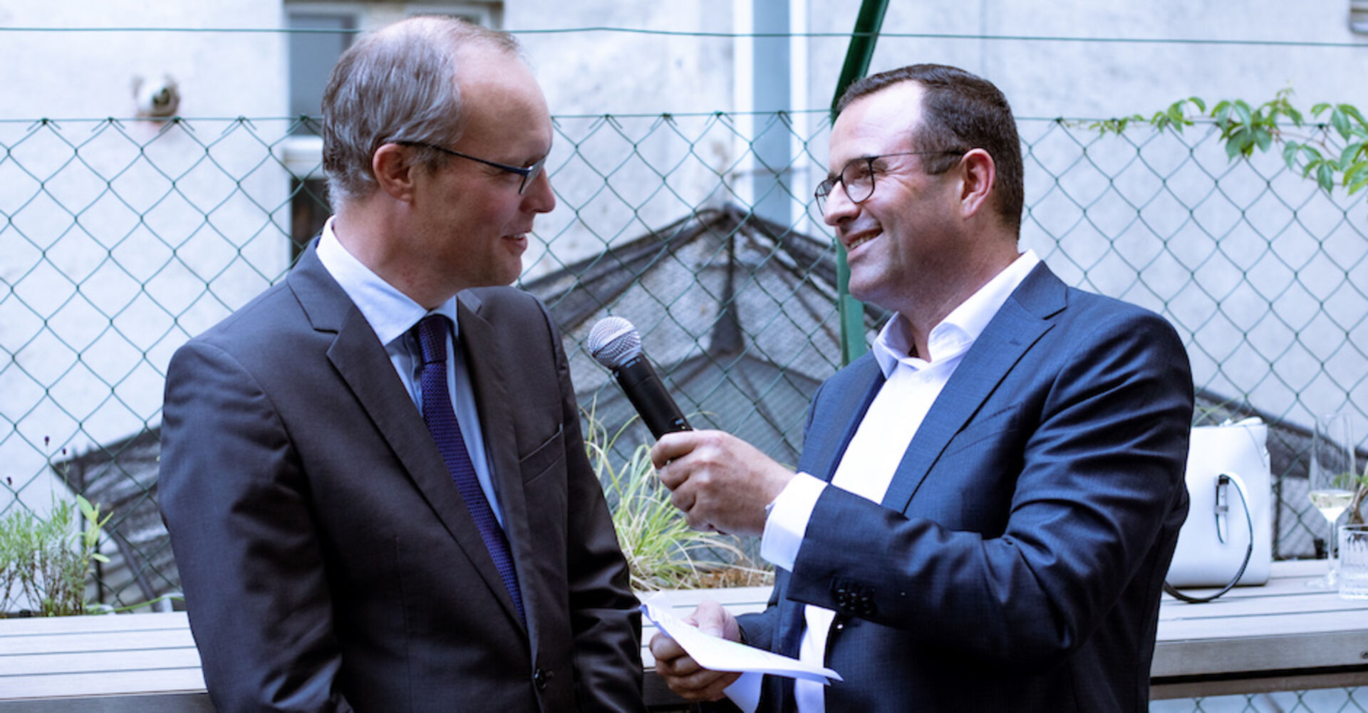 Standortanwalt Alexander Biach und Bernd Bartosek | Credit: Vlad Stefann