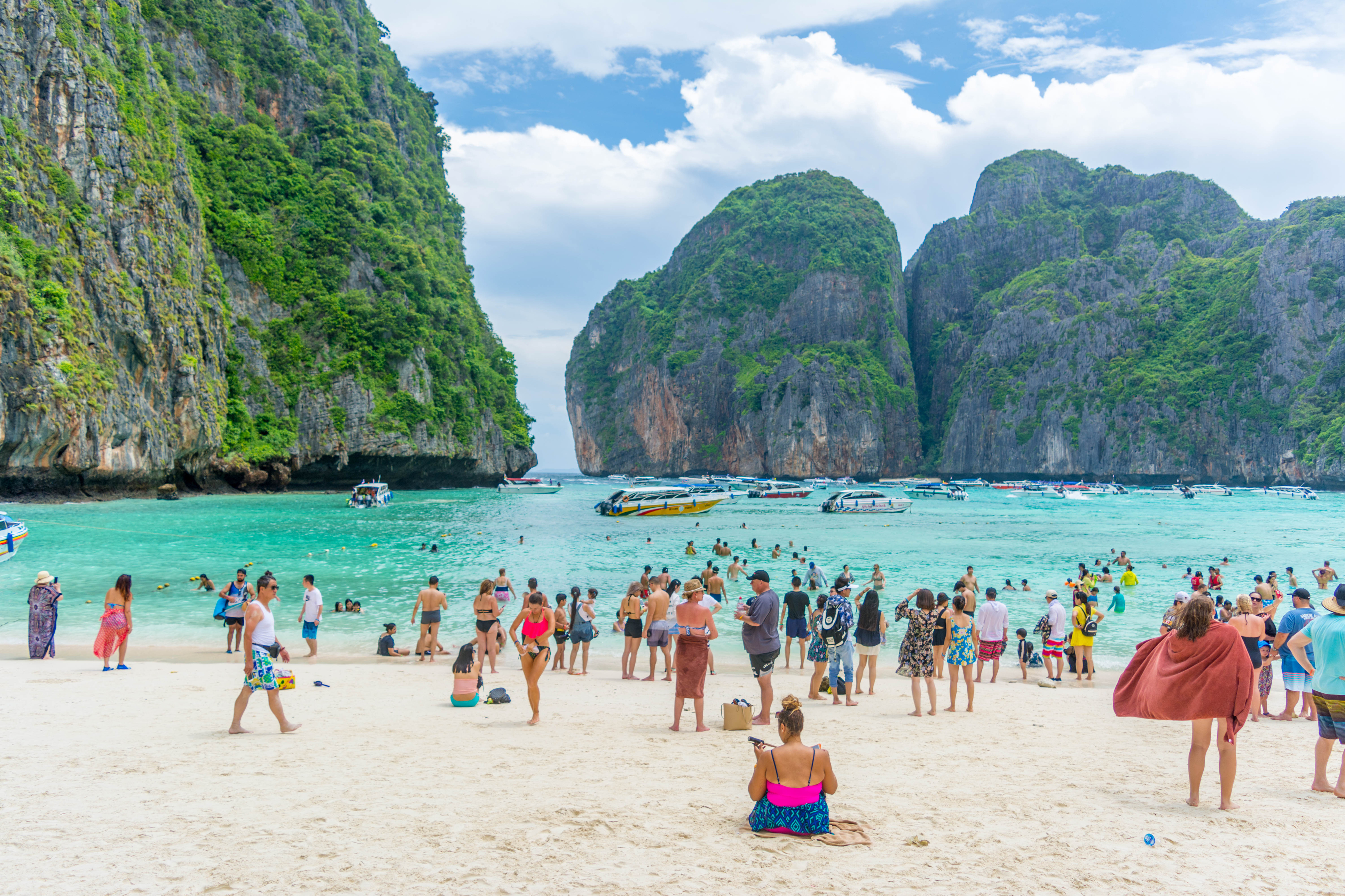 Maya Bay, Thailand | Credit: iStock.com/dietrichherlan