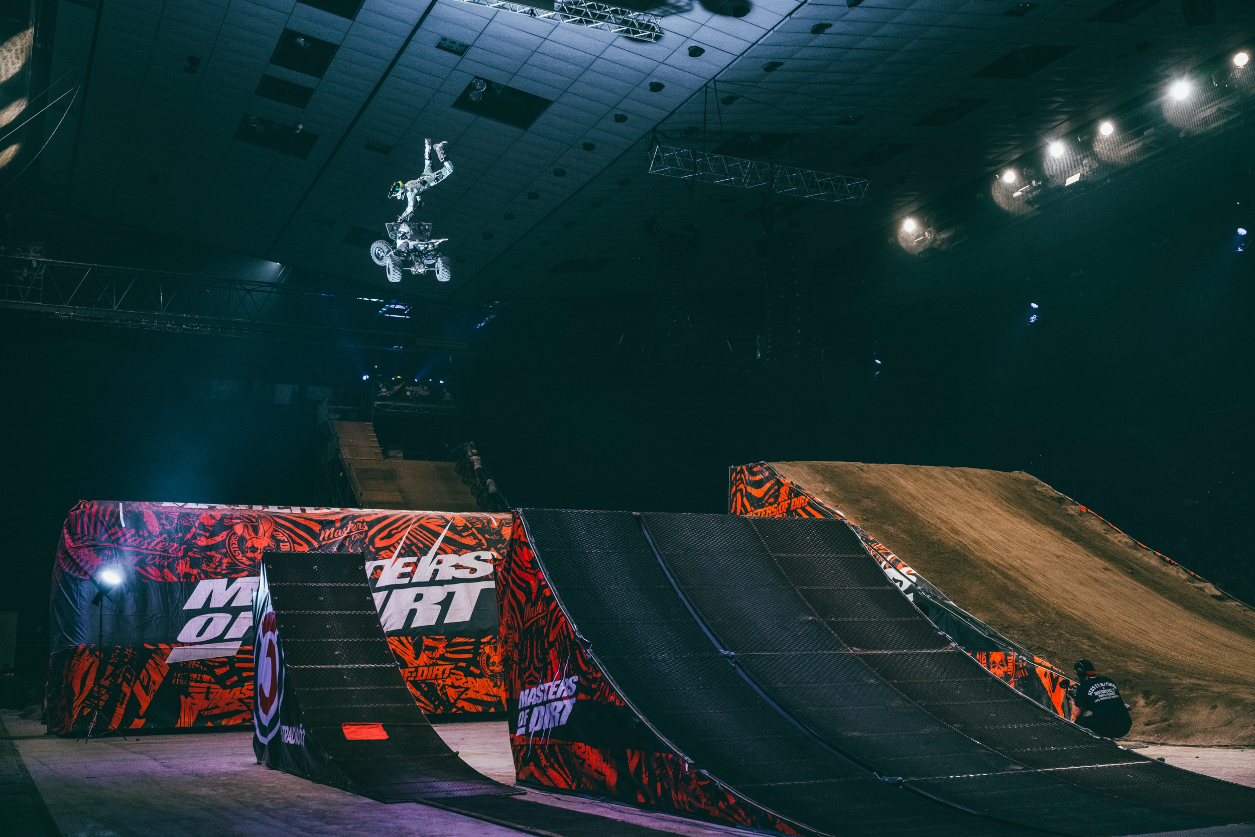 Stunt beim Masters of Dirt in der Wiener Stadthalle | Credit: Syo van Vliet