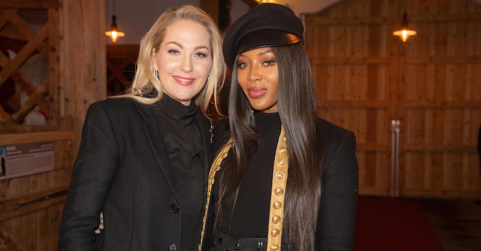 Kathrin Glock und Naomi Campbell I Credit: MIKE VOGL.vogl-perspektive.at/picturedesk.com