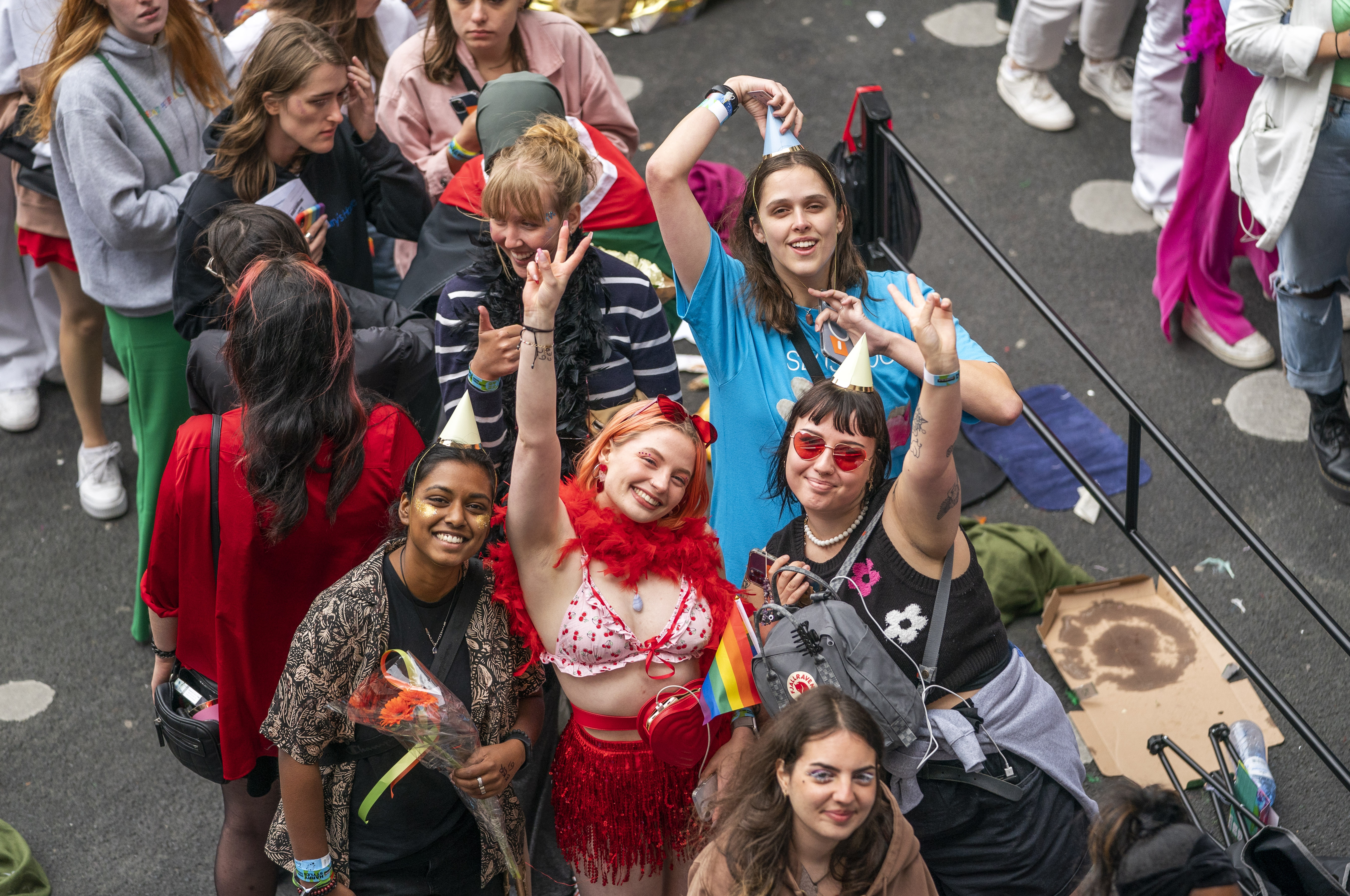 Harry Styles Fans bei Konzert