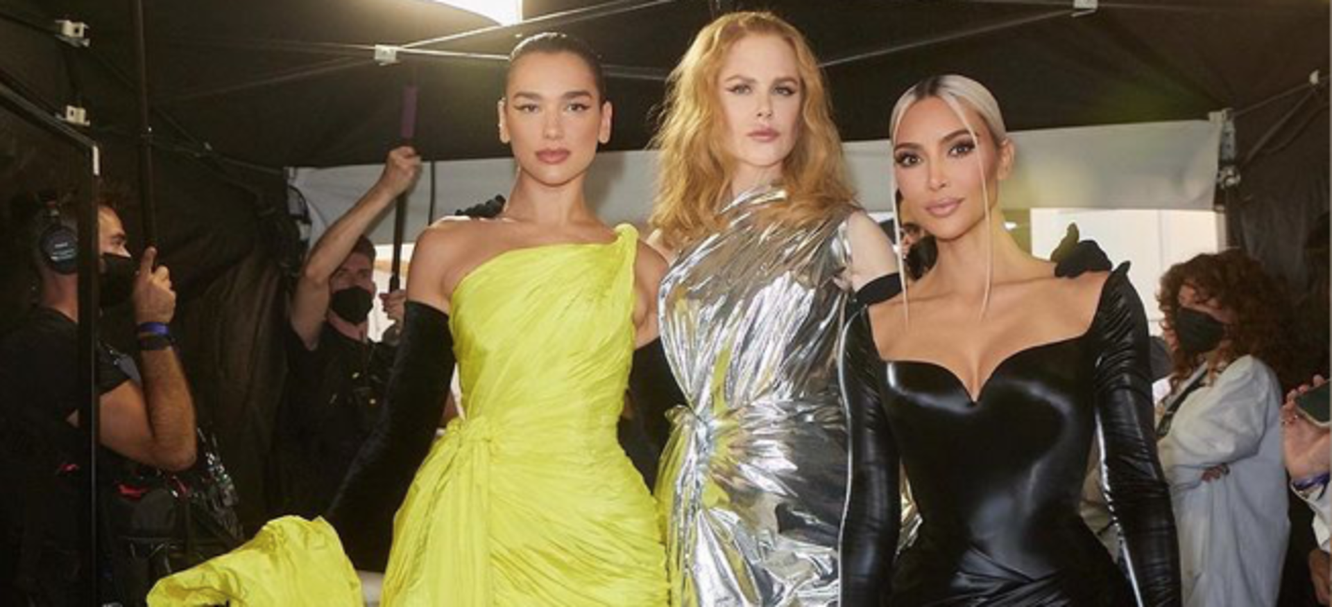 Dua Lipa, Nicole Kidman und Kim Kardashian