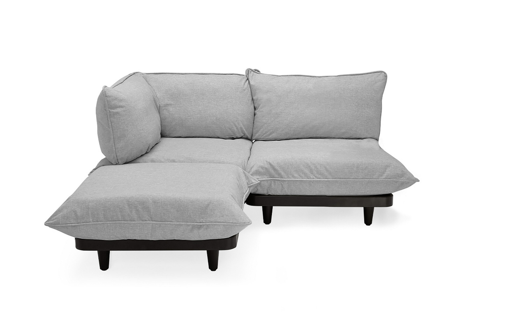 Couch &quot;Fatboy&quot; mit grauem Bezug | Credit: www.ambientedirect.com