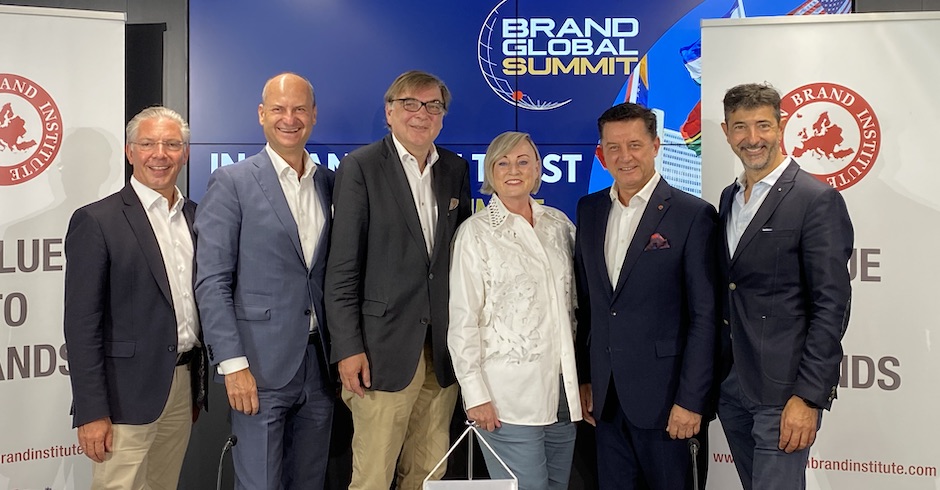 Bei der Präsentation der Markenwertstudie| Credit: European Brand Institute GmbH/APA-Fotoservice/Ludwig Schedl