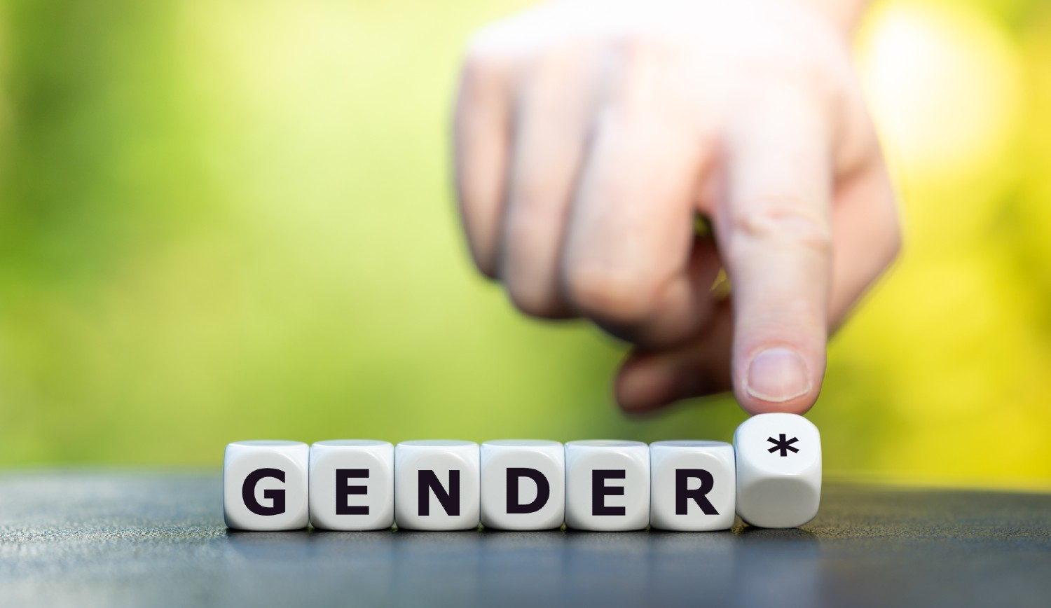 Mit Bausteinen wurde das Wort &quot;Gender&quot; geschrieben | Credit: iStock.com/Fokusiert