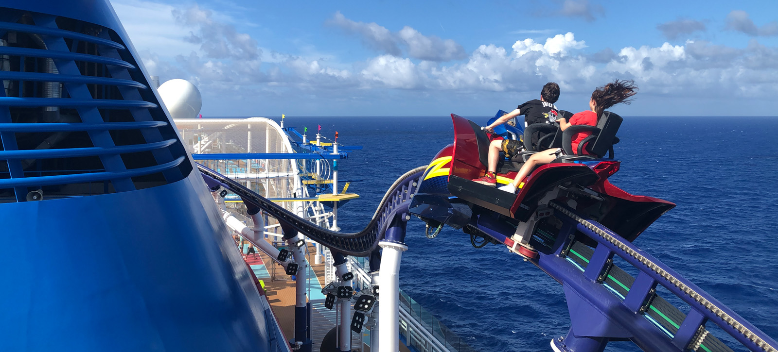 Achterbahn auf der &quot;Quantum of the seas&quot; | Credit: Maurer Rides