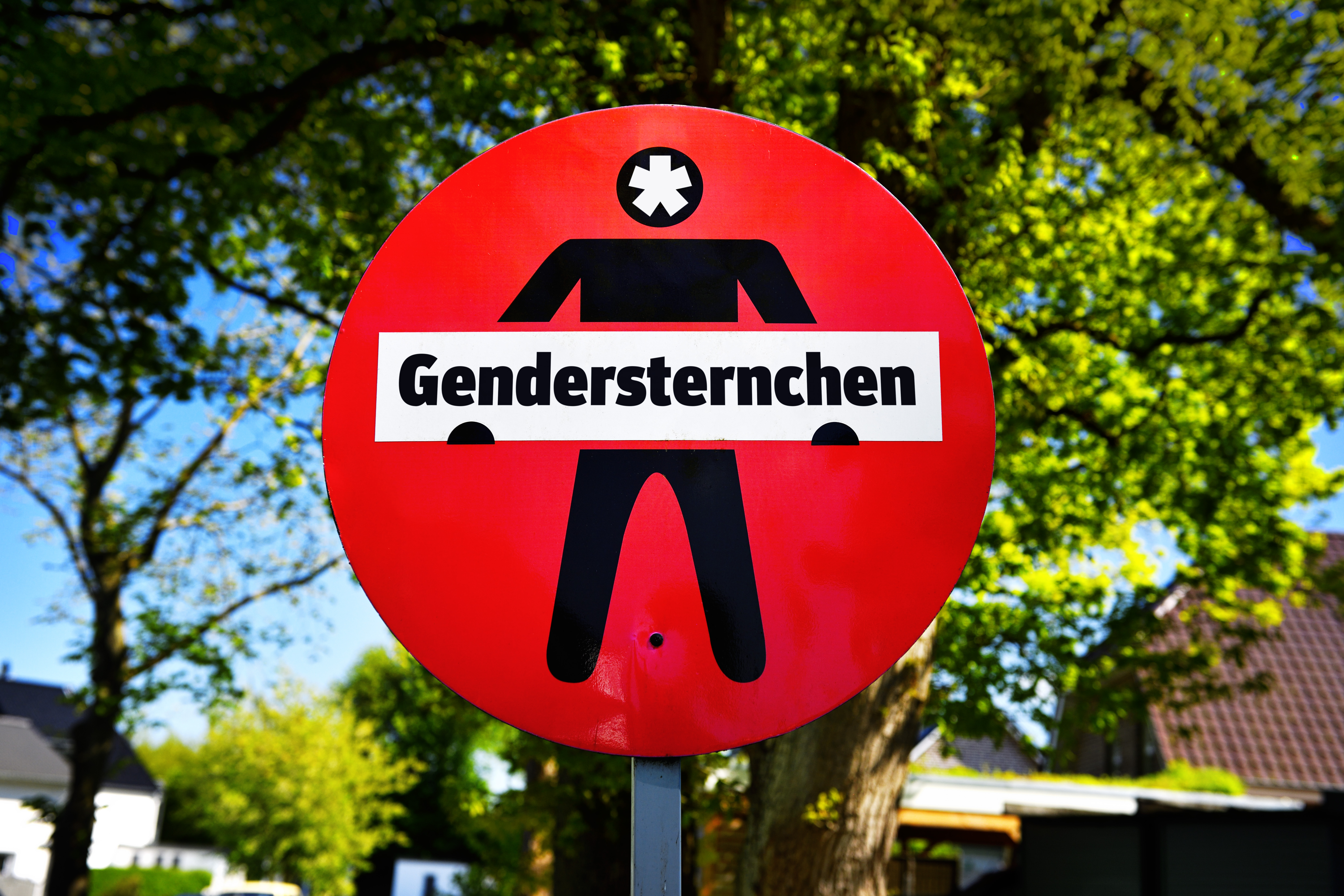 Anti-Gender-Schild | Credit: Copyright-Hinweis: Christian Ohde / ChromOrange / picturedesk.com