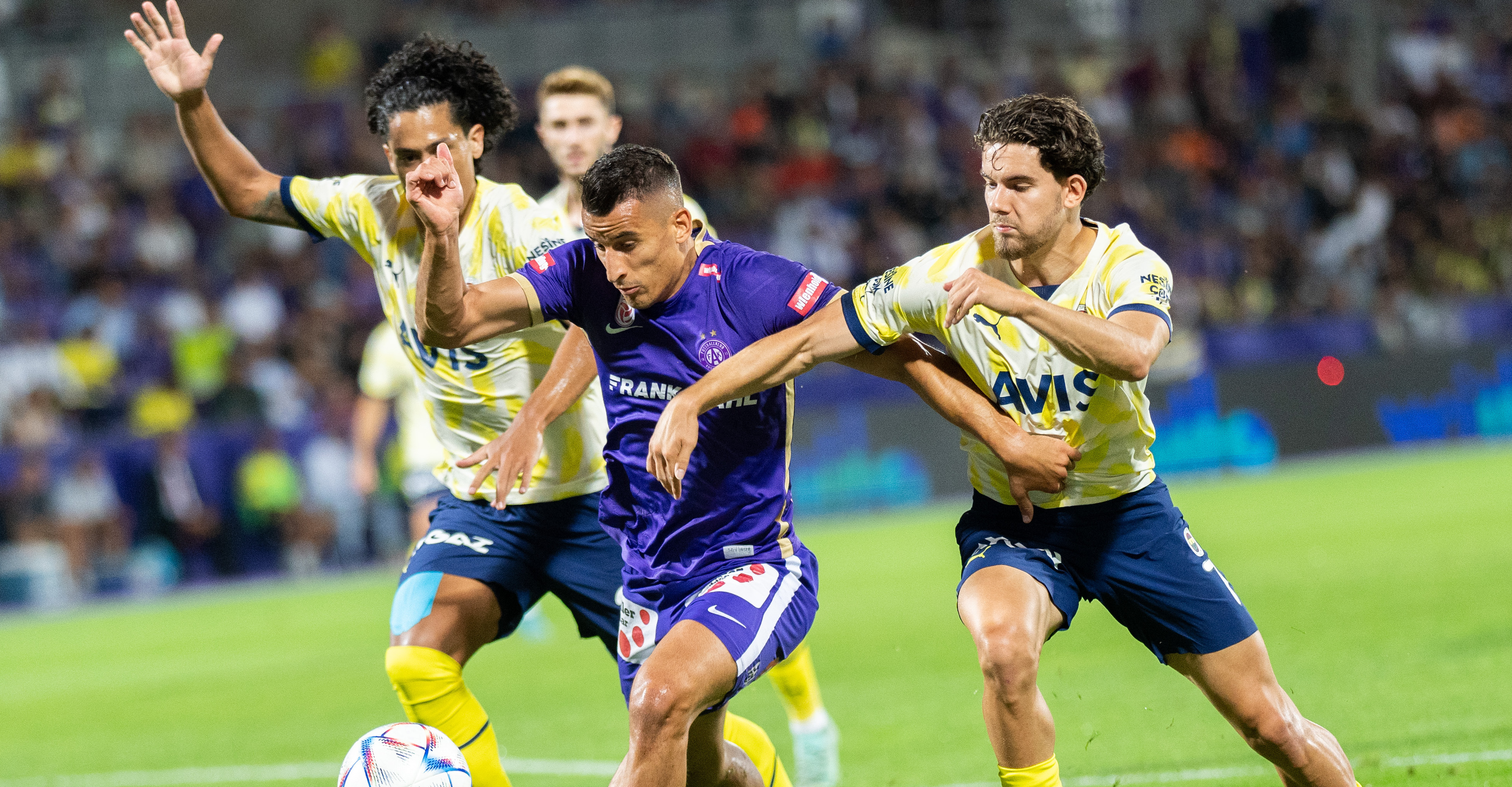 Austria Wien gegen Fenerbahce aus Istanbul