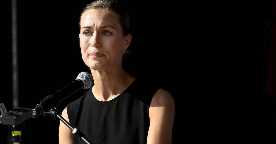 Porträt vor Mikrofon