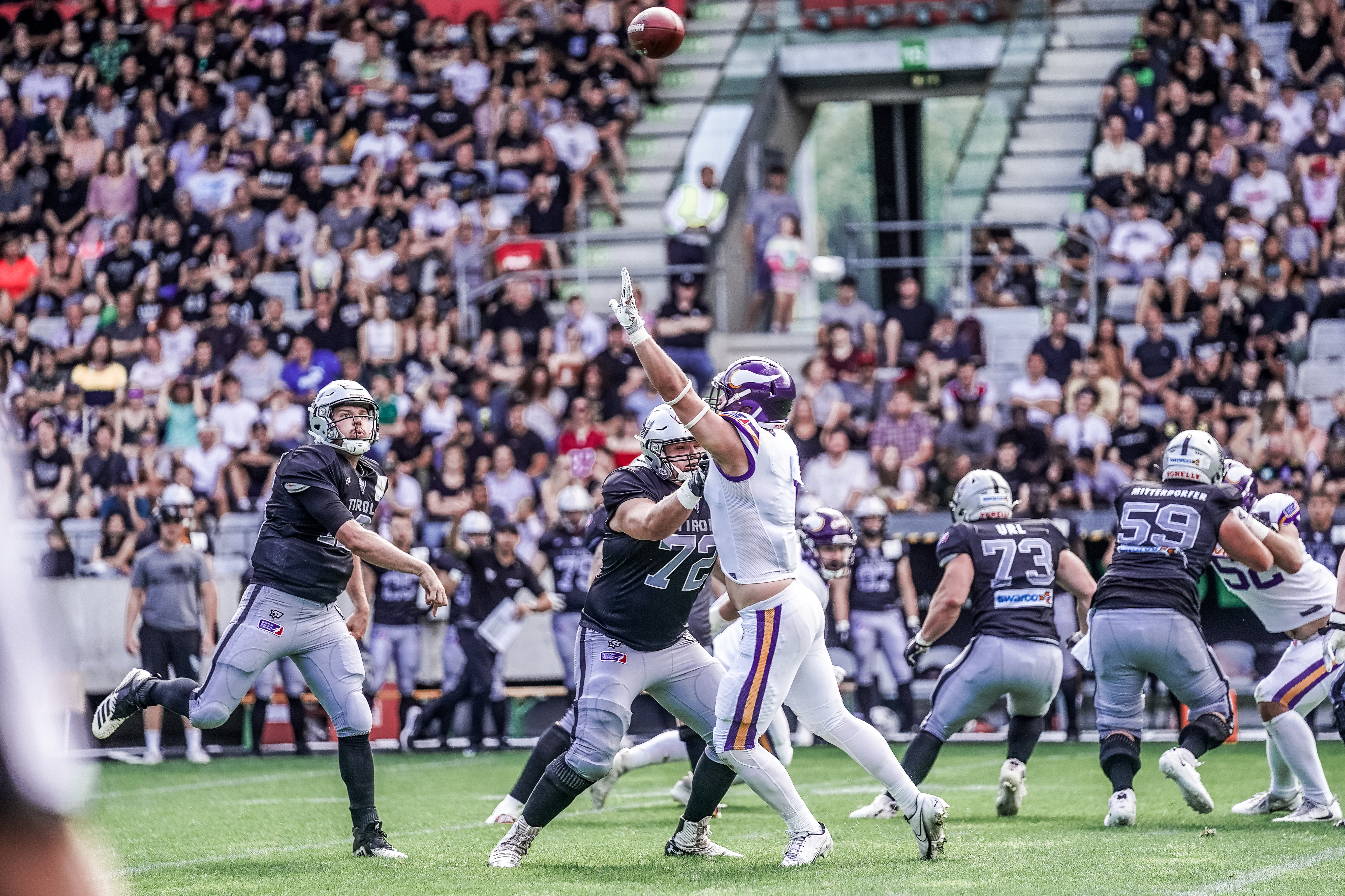 Footballer im Stadion