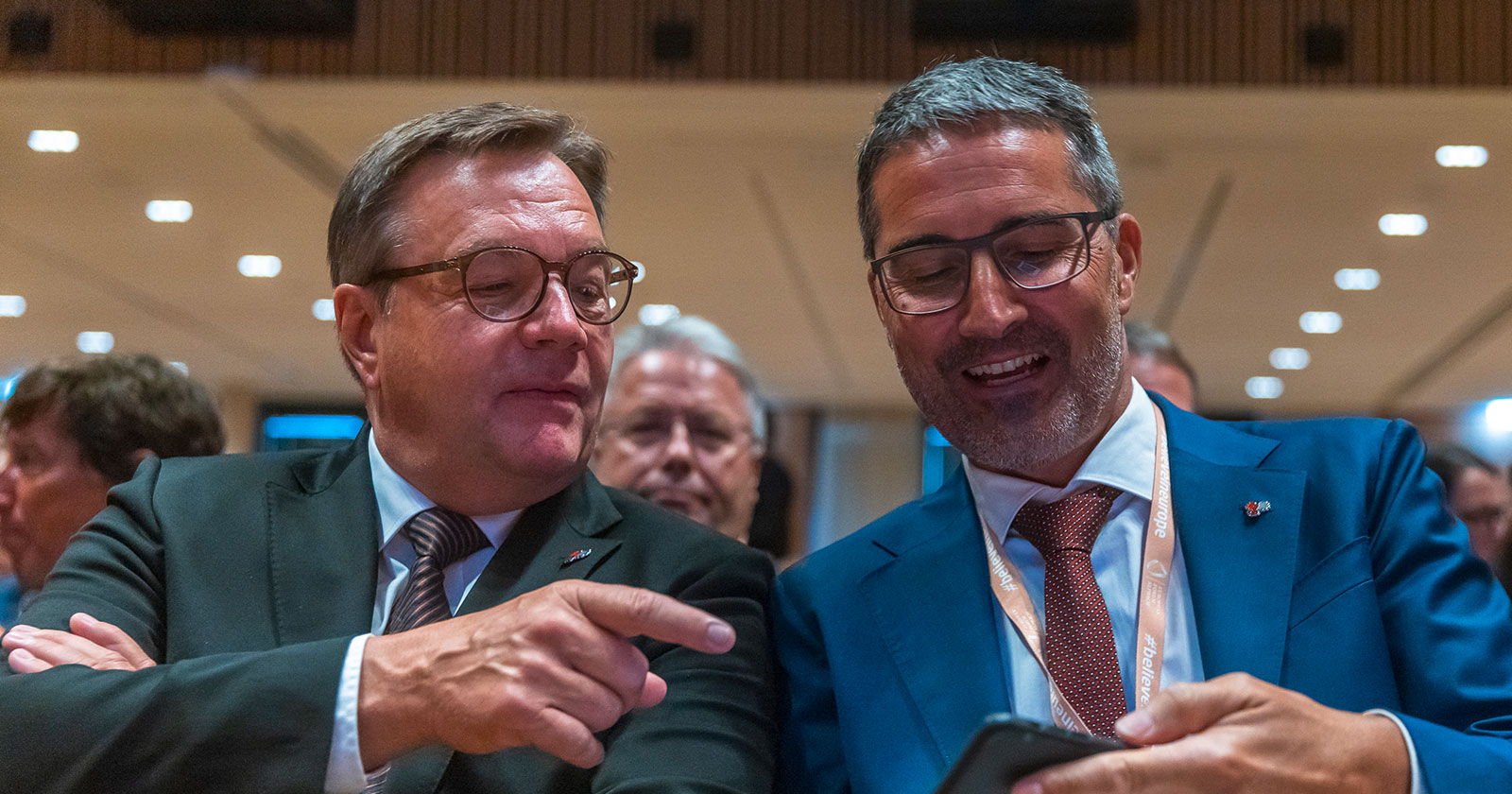 Günther Platter und Arno Kompatscher | Credit: EXPA / APA / picturedesk.com