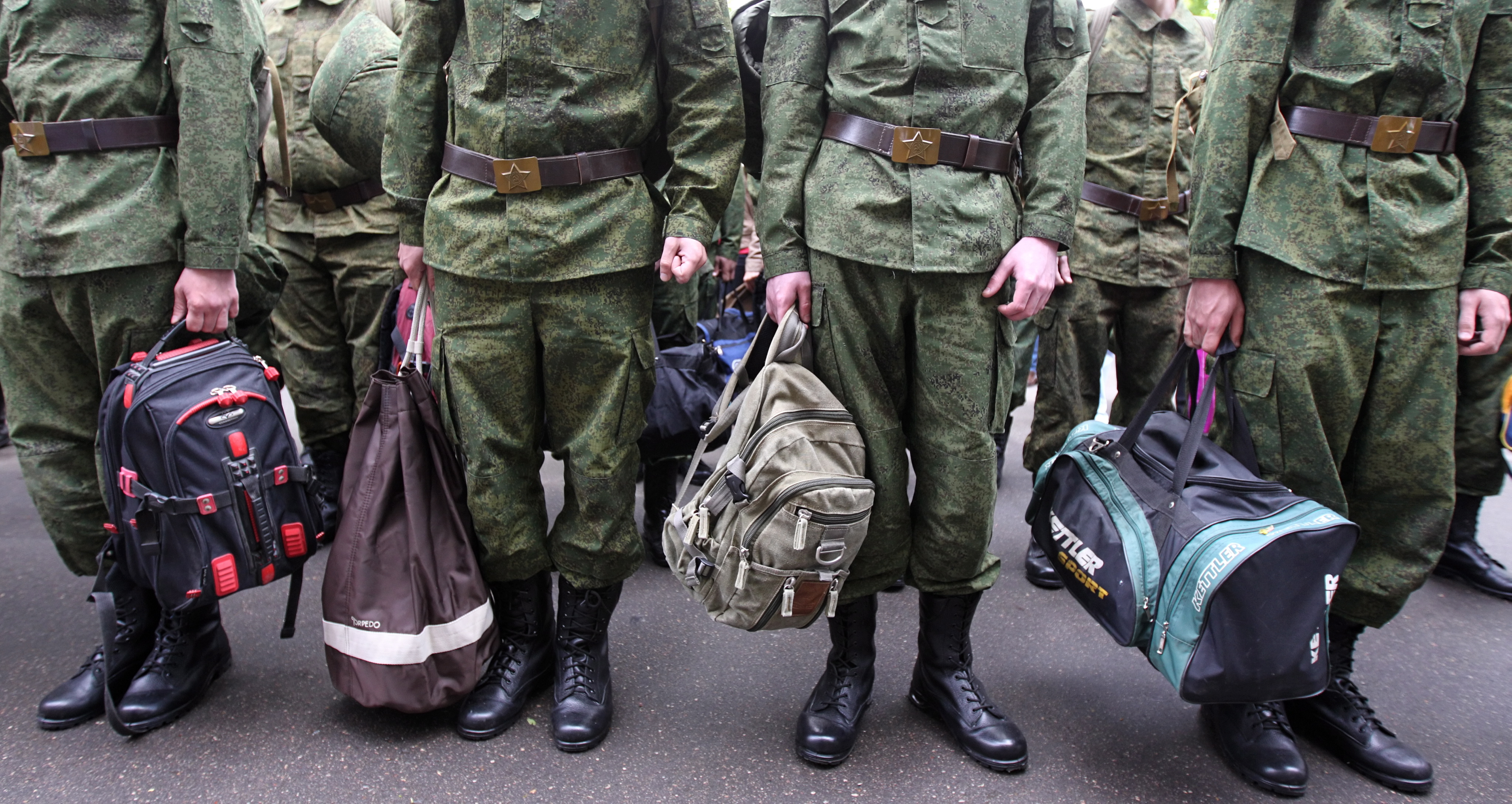 Einrückende in Russland | Credit: SERGEI ILNITSKY / EPA / picturedesk.com