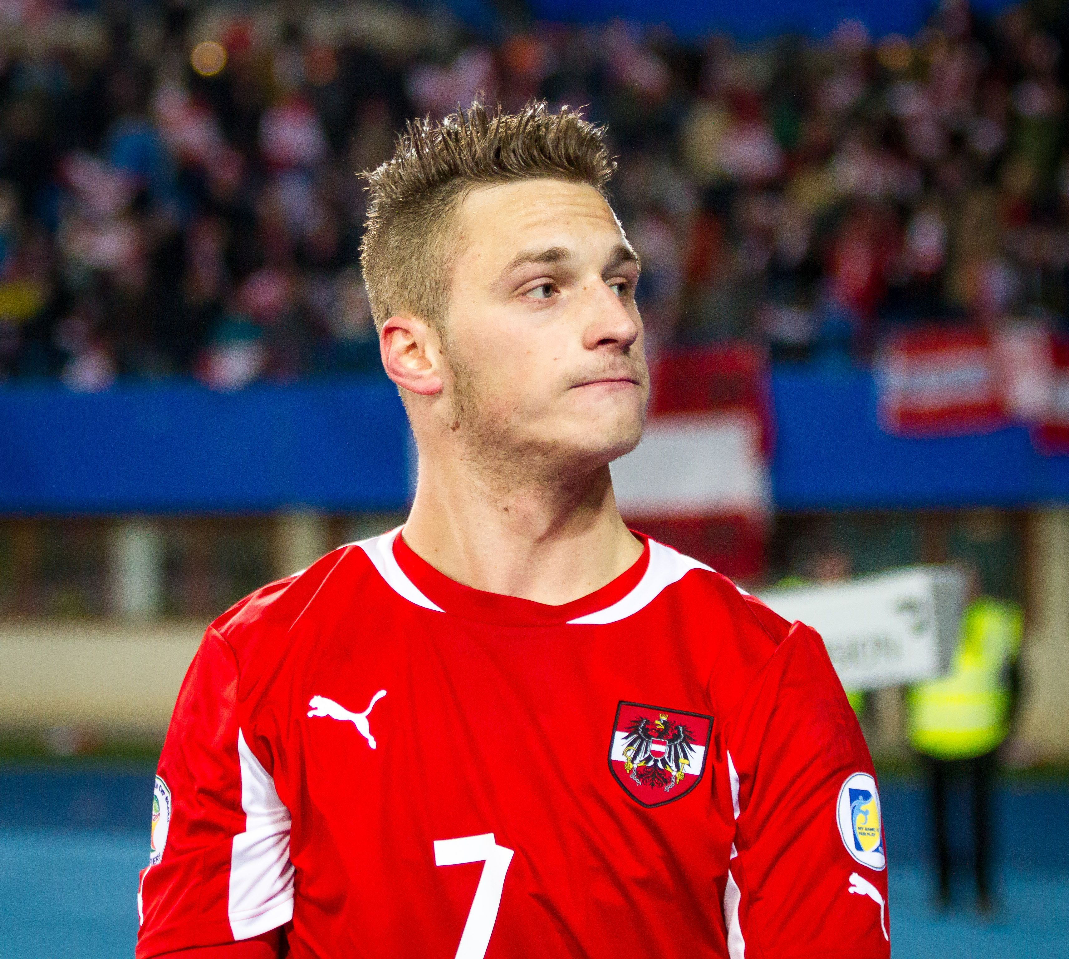 Ein 23-jährige Marko Arnautovic