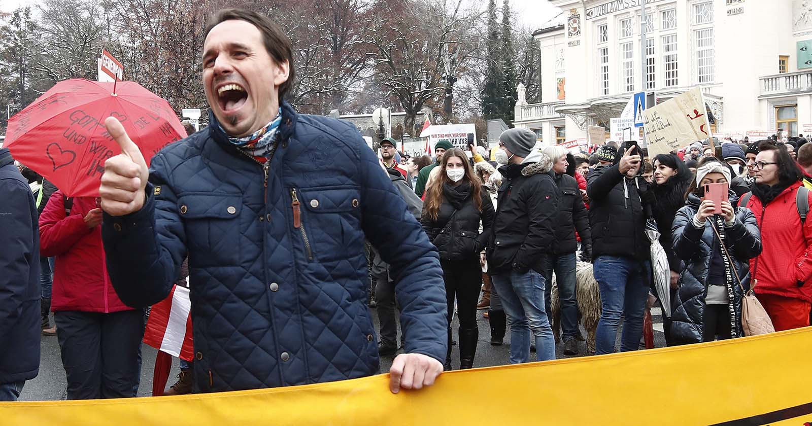 Coronademo-Organisator Martin Rutter