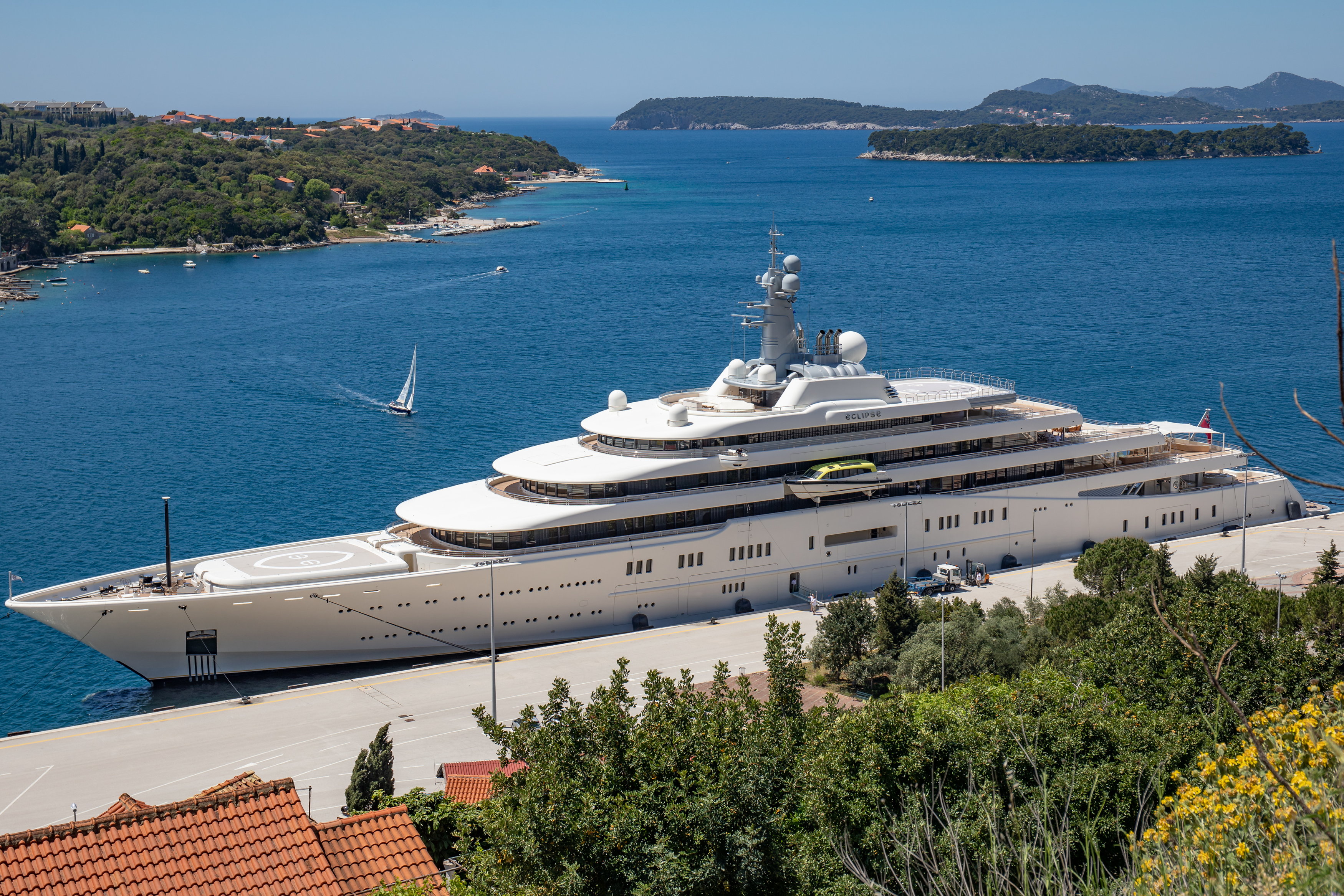 Abramowitsch-Yacht &quot;Eclipse&quot;