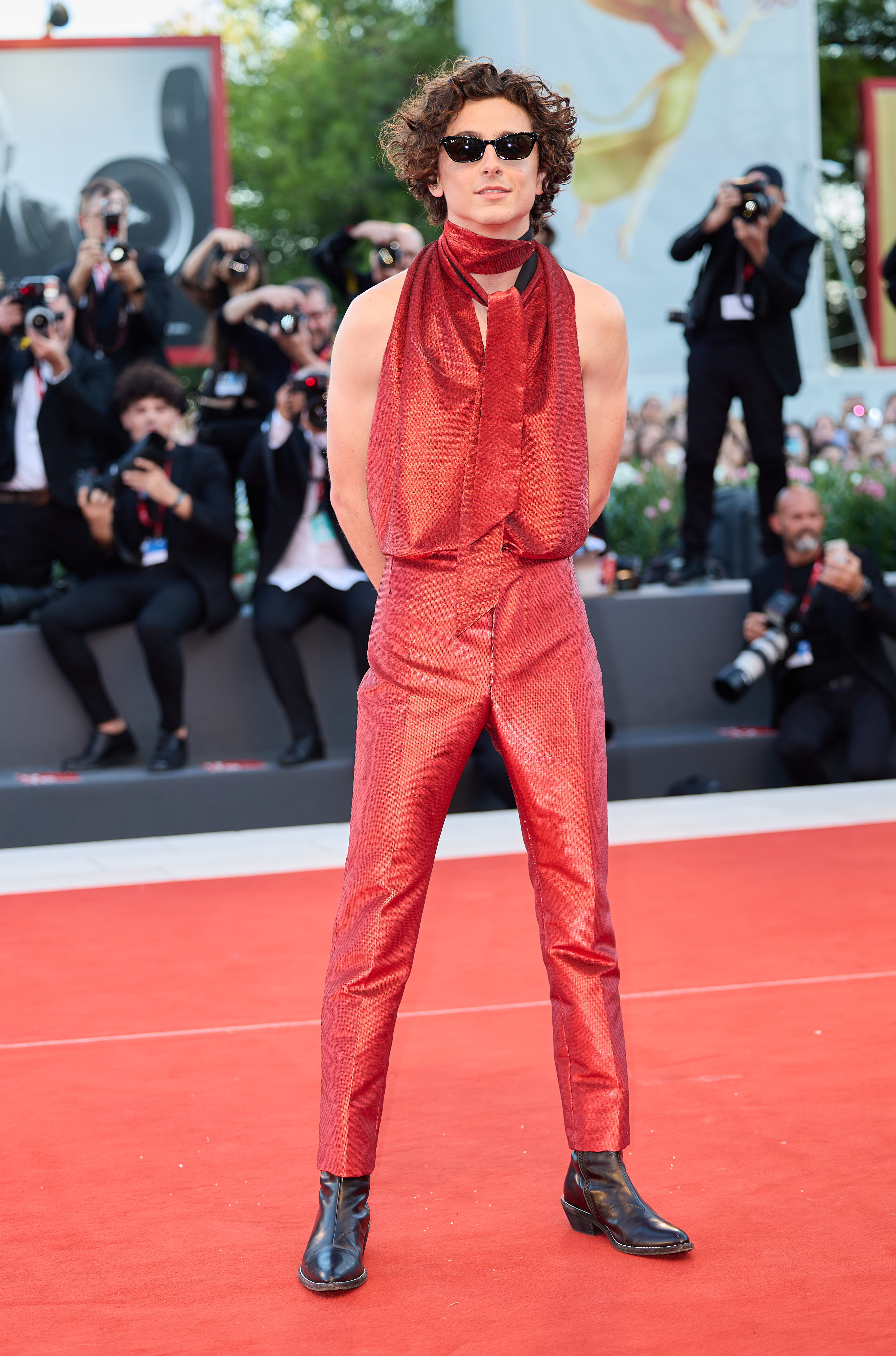 Timothée Chalamet am Roten Teppich in Venedig