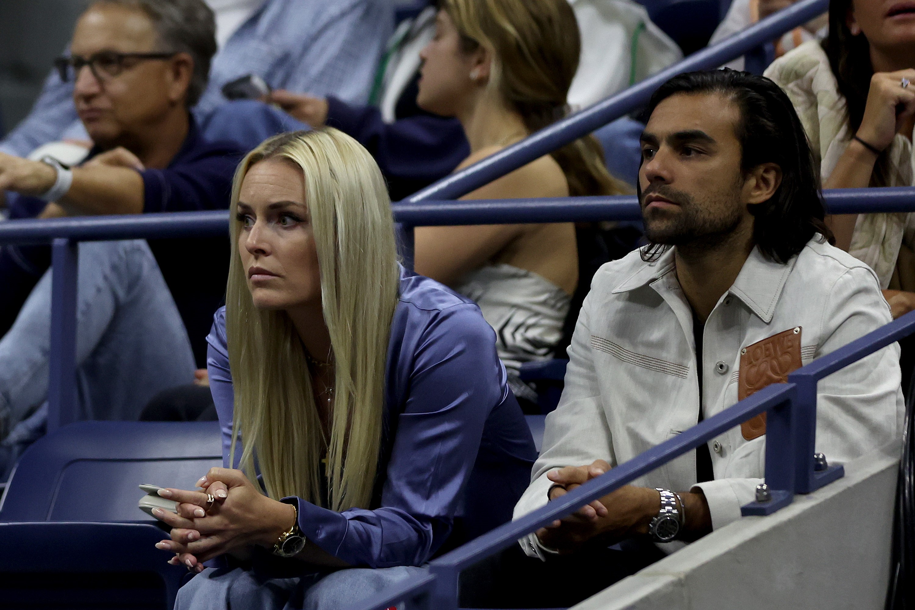 Lindsey Vonn mit neuem Freund auf der Tribüne
