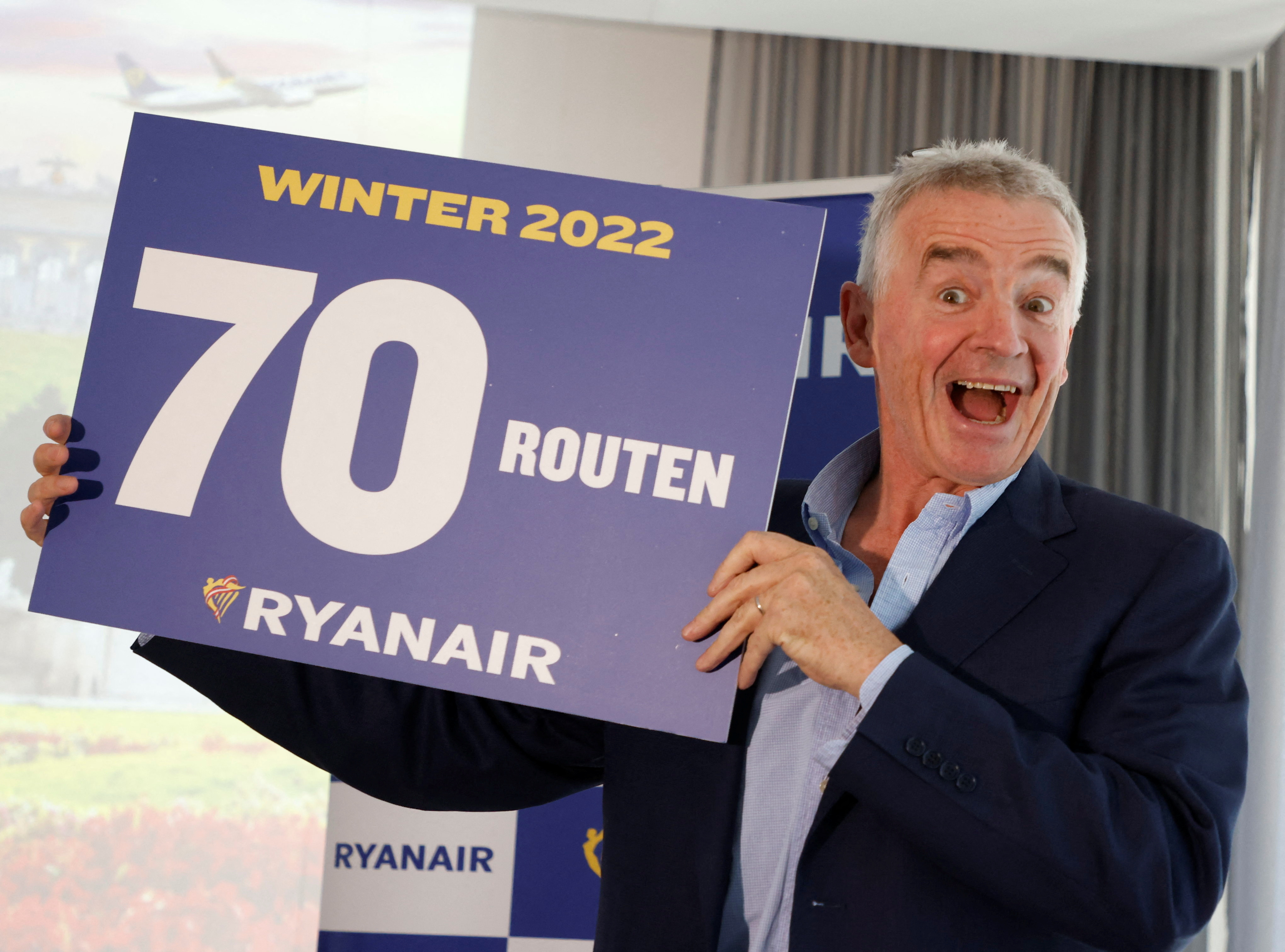 Ryanair-gründer O'Leary | Credit: LEONHARD FOEGER / REUTERS / picturedesk.com