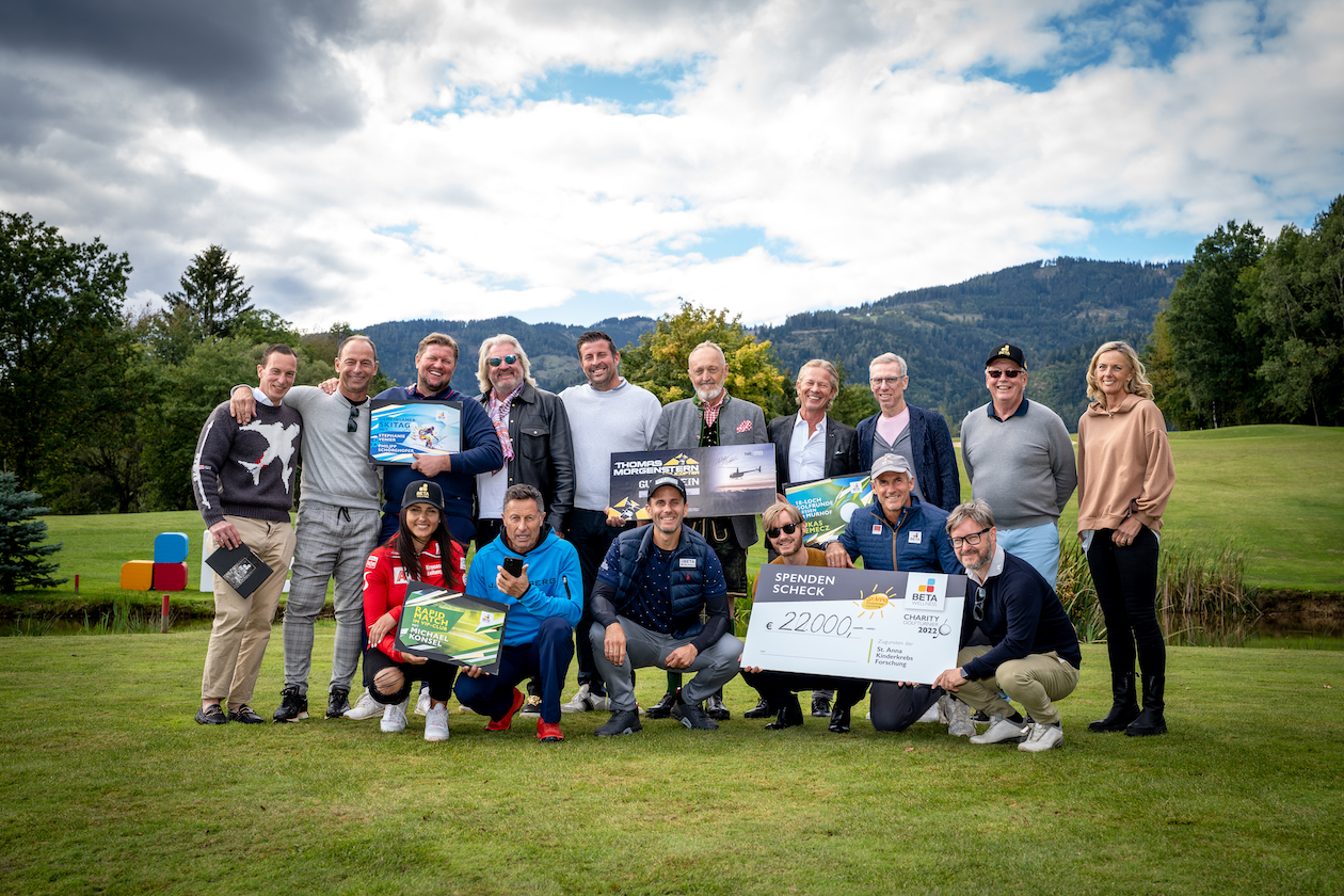 Beta Wellness Charity Golfturnier in St. Lorenzen