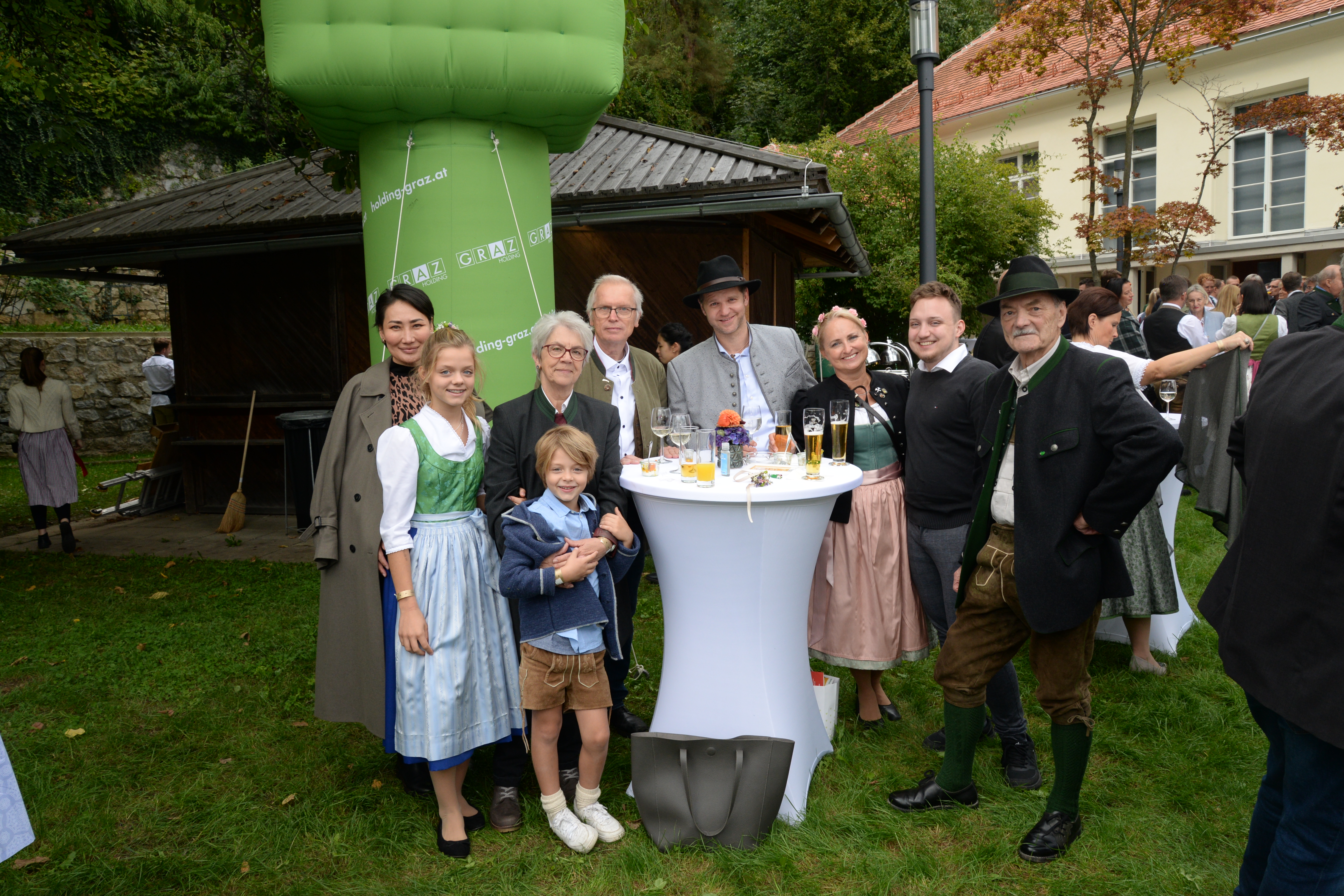 VIP-Empfang beim Aufsteirern in Graz