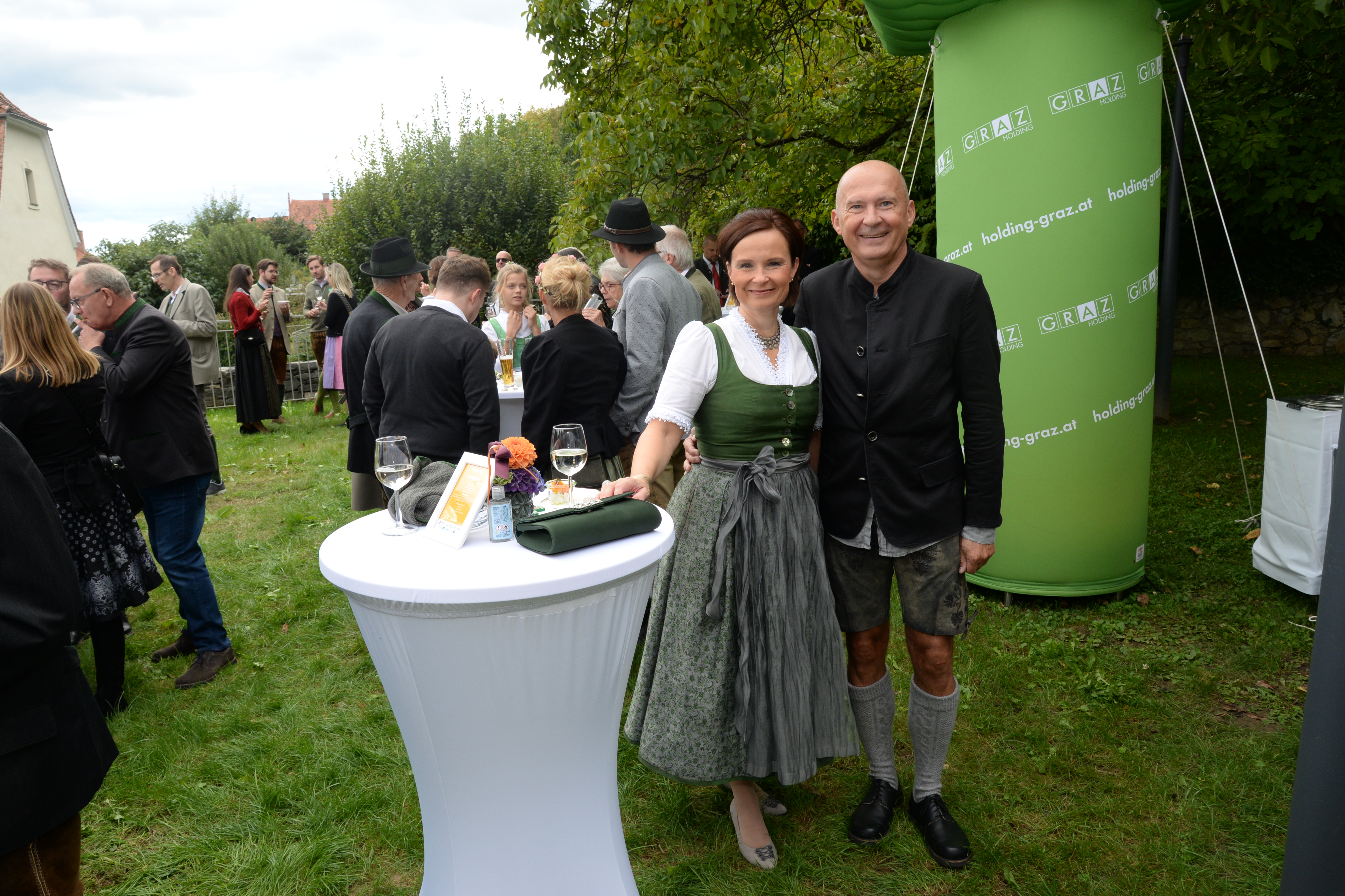 VIP-Empfang beim Aufsteirern in Graz