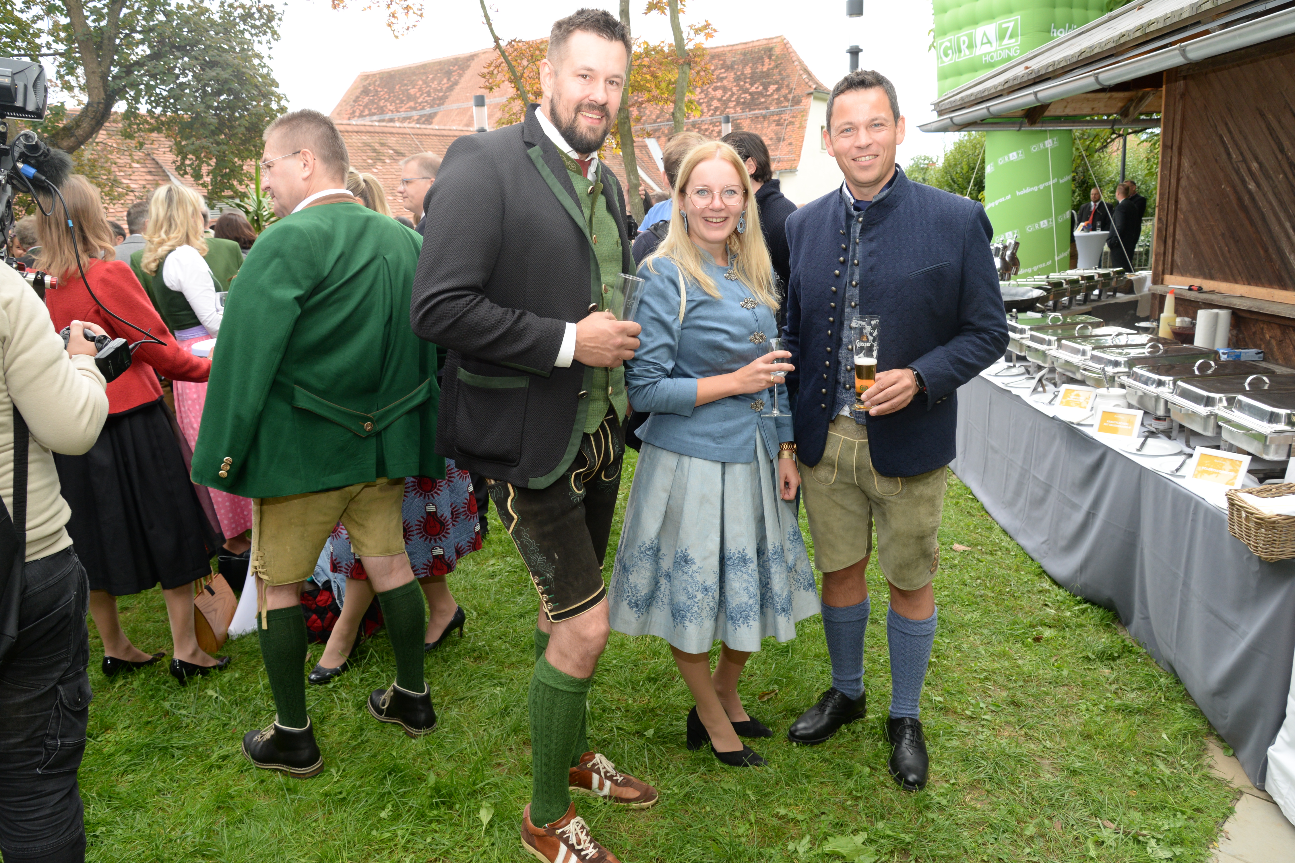 VIP-Empfang beim Aufsteirern in Graz