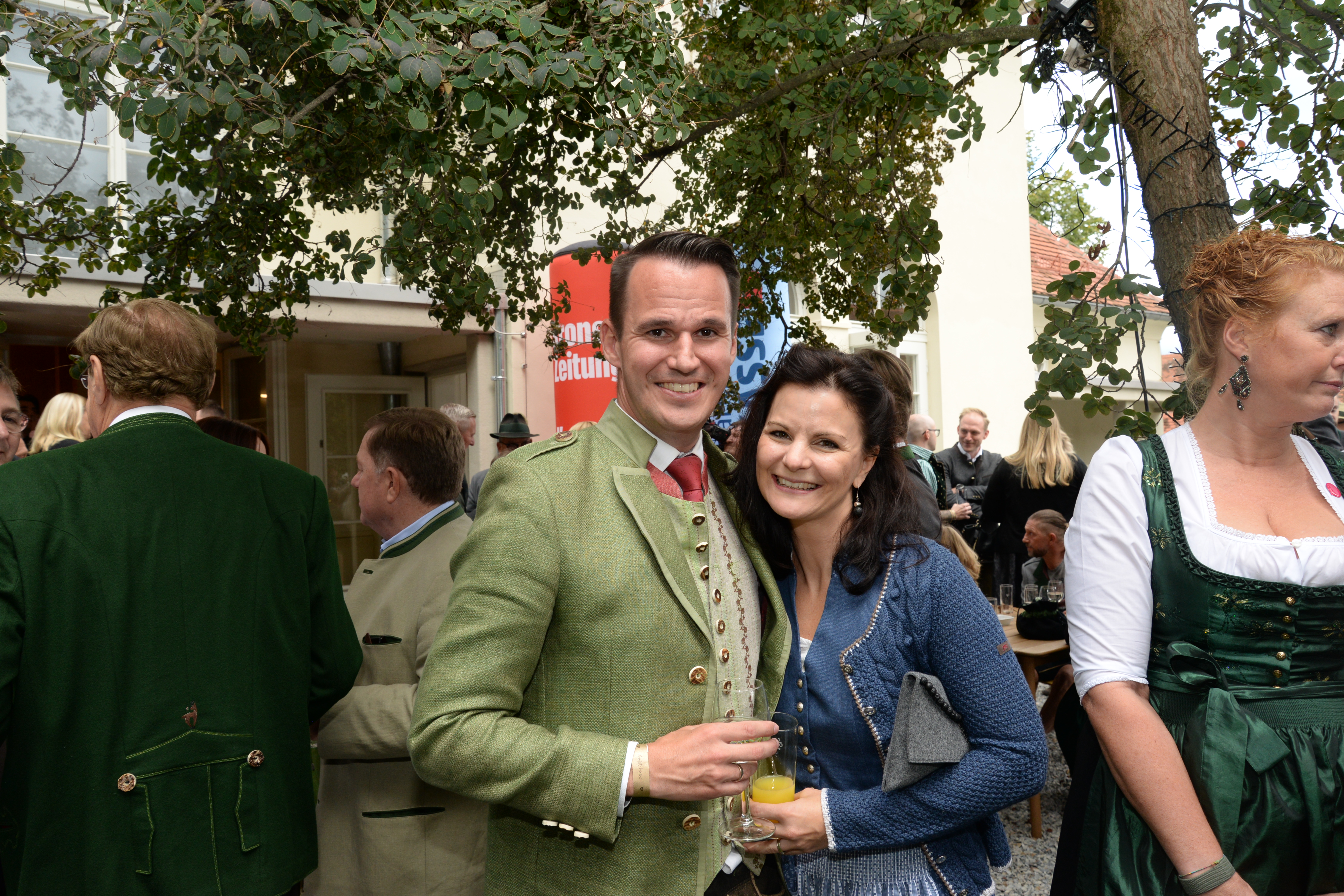 VIP-Empfang beim Aufsteirern in Graz