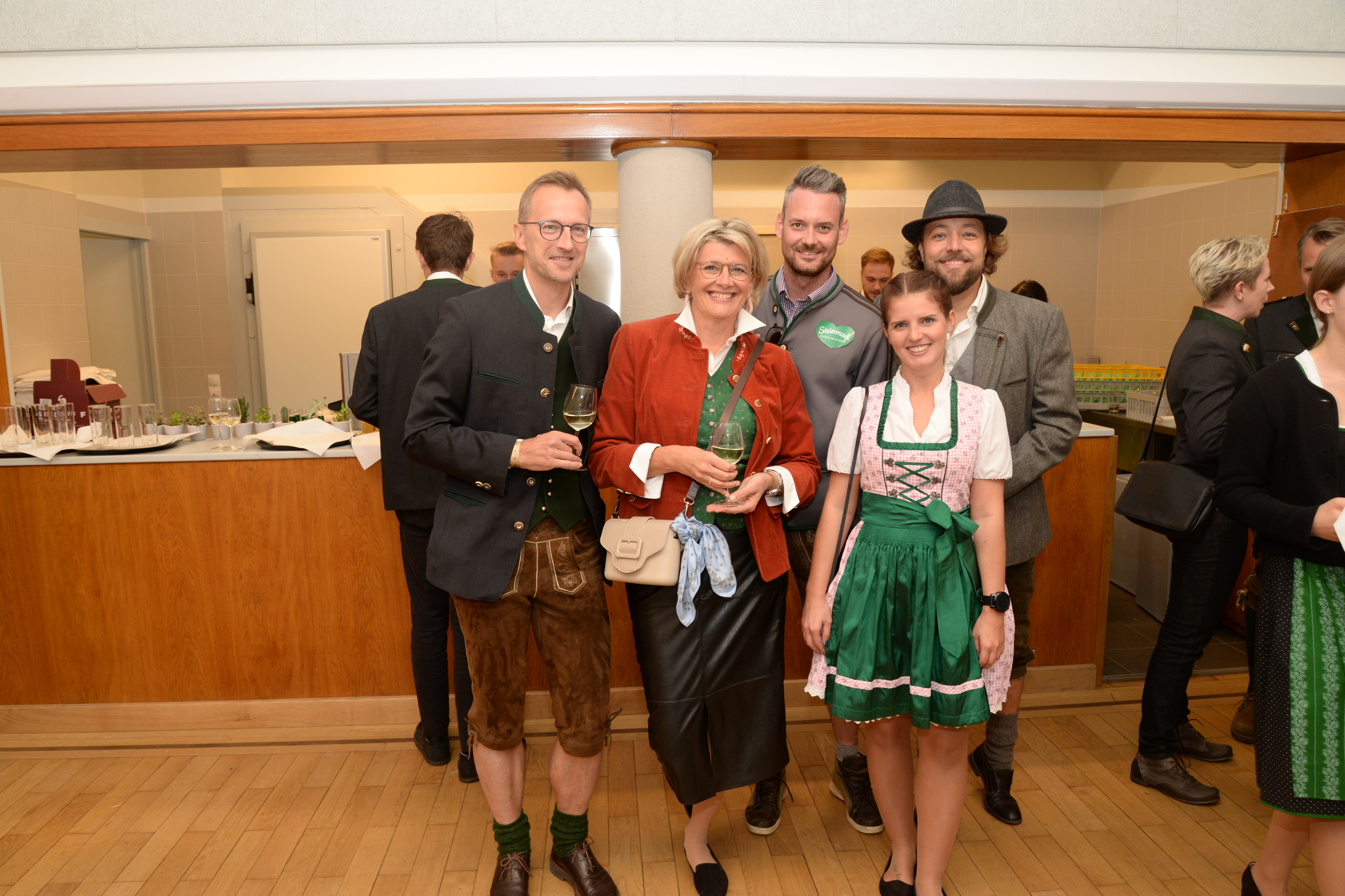 VIP-Empfang beim Aufsteirern in Graz