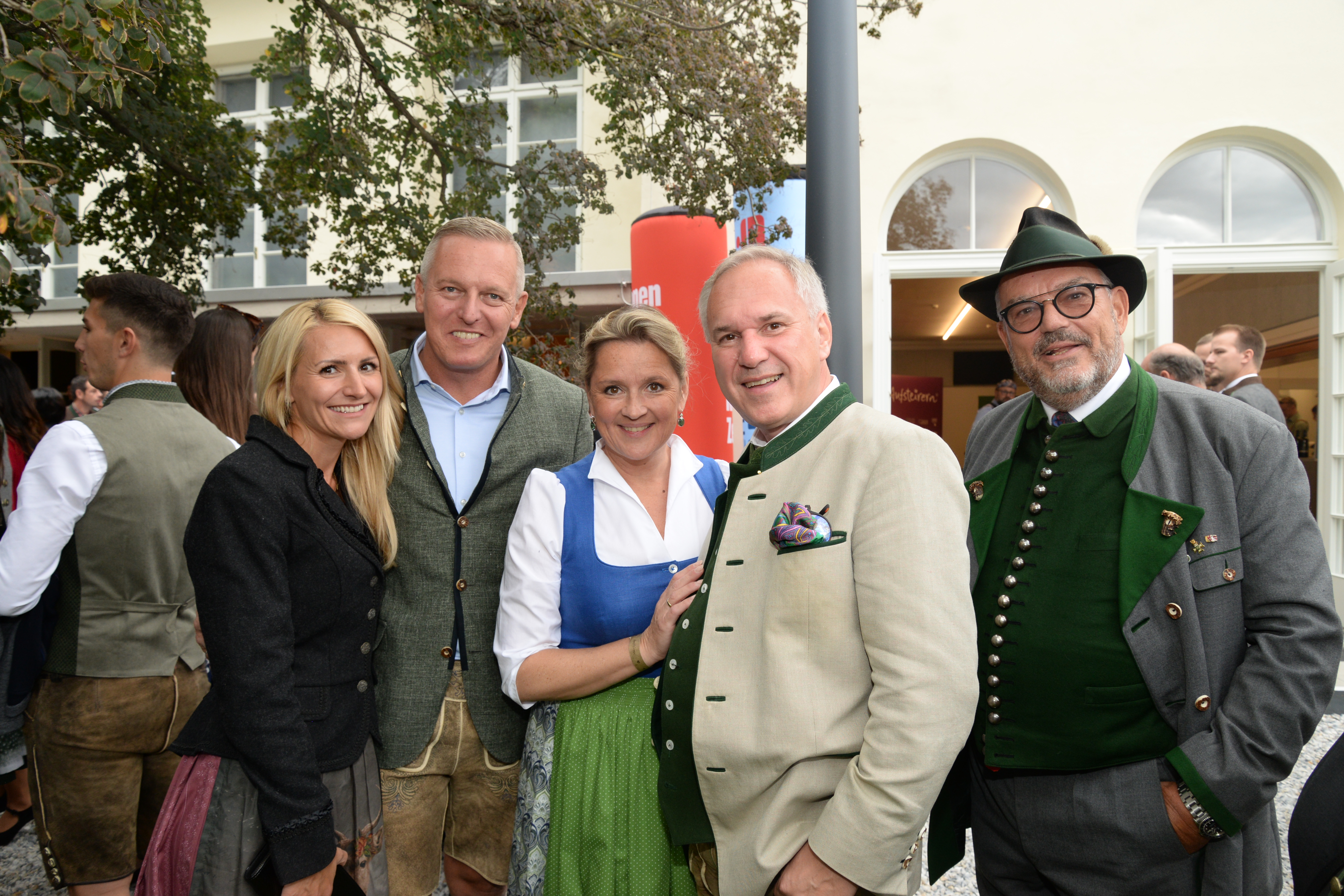 VIP-Empfang beim Aufsteirern in Graz