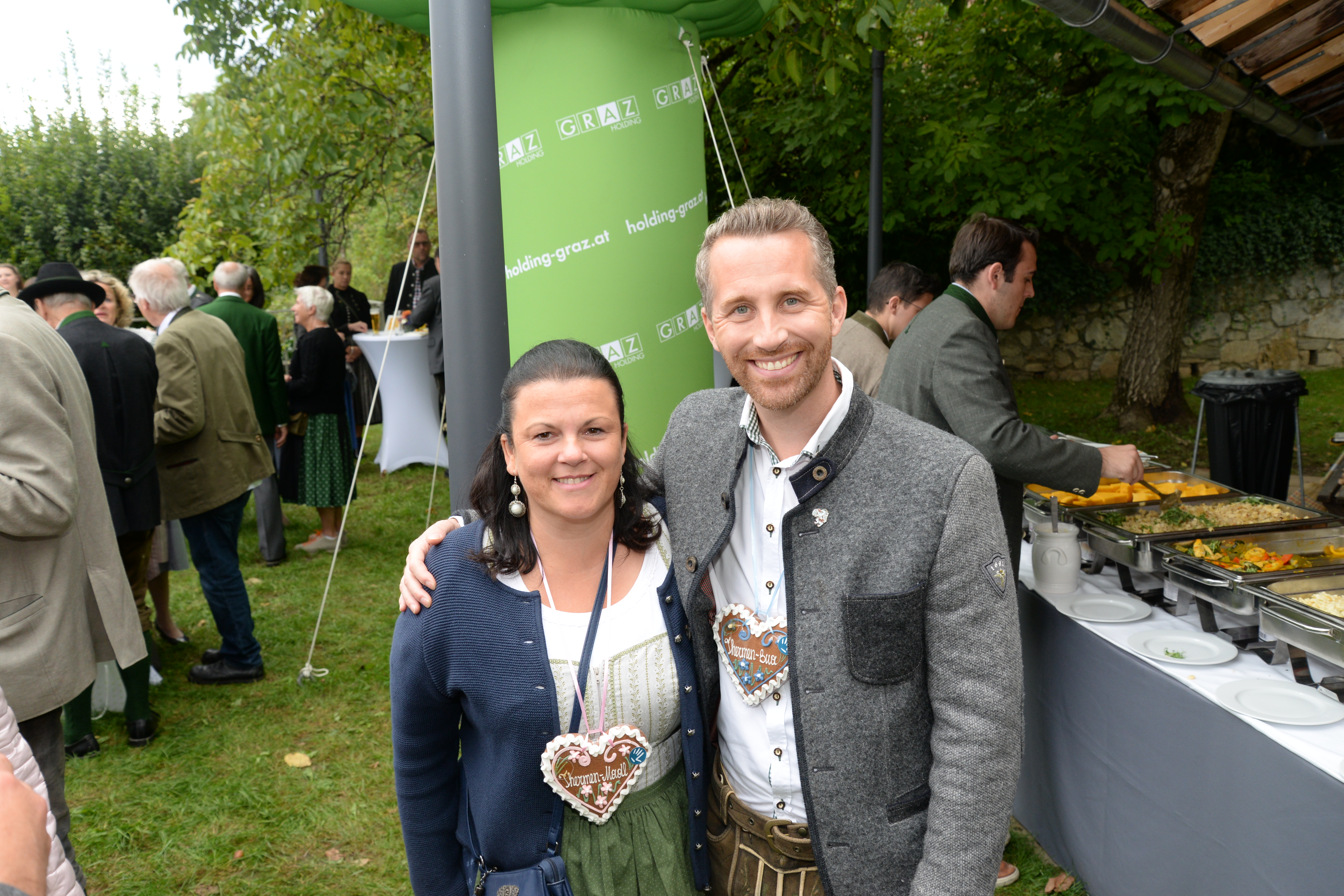 VIP-Empfang beim Aufsteirern in Graz