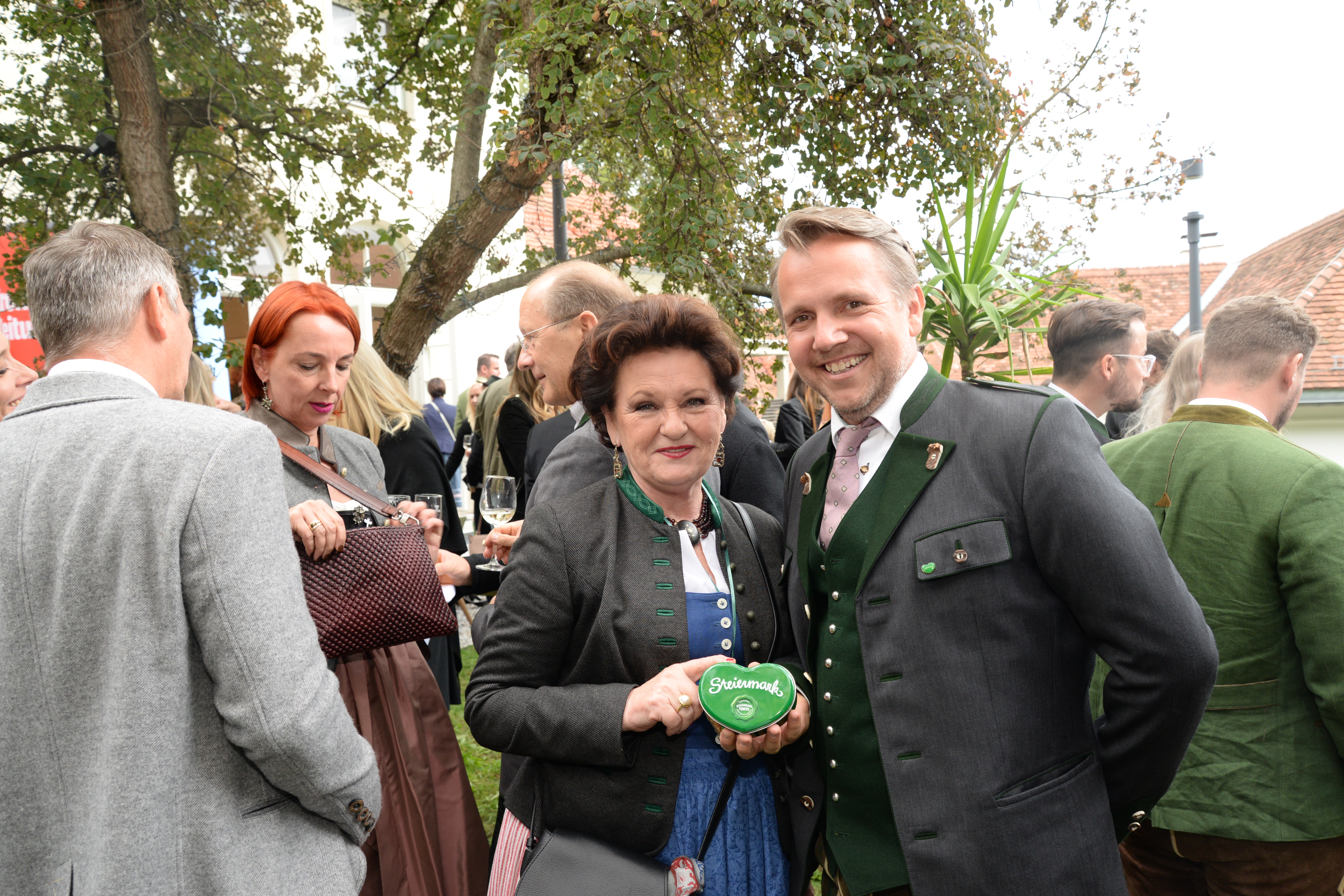 VIP-Empfang beim Aufsteirern in Graz