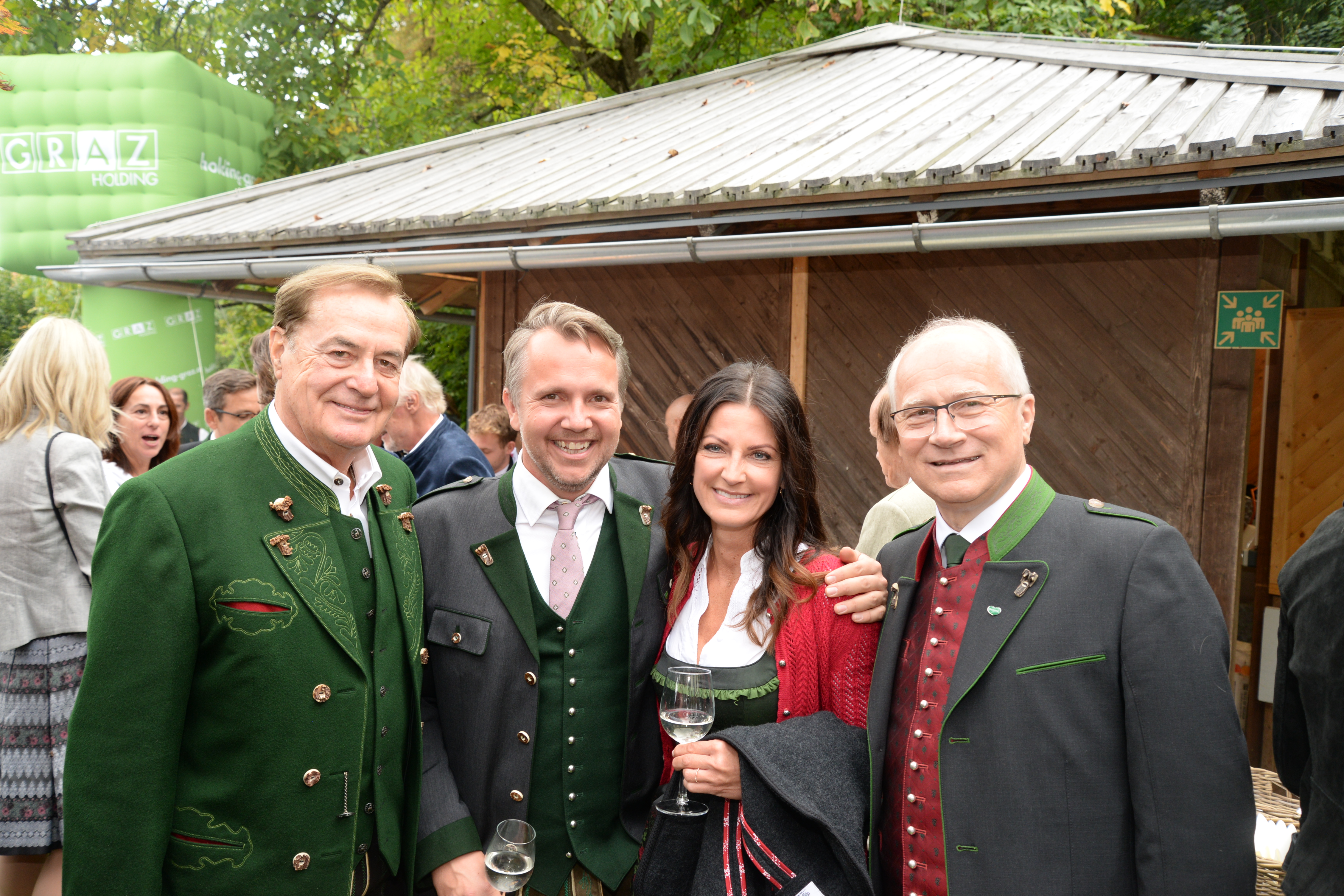 VIP-Empfang beim Aufsteirern in Graz