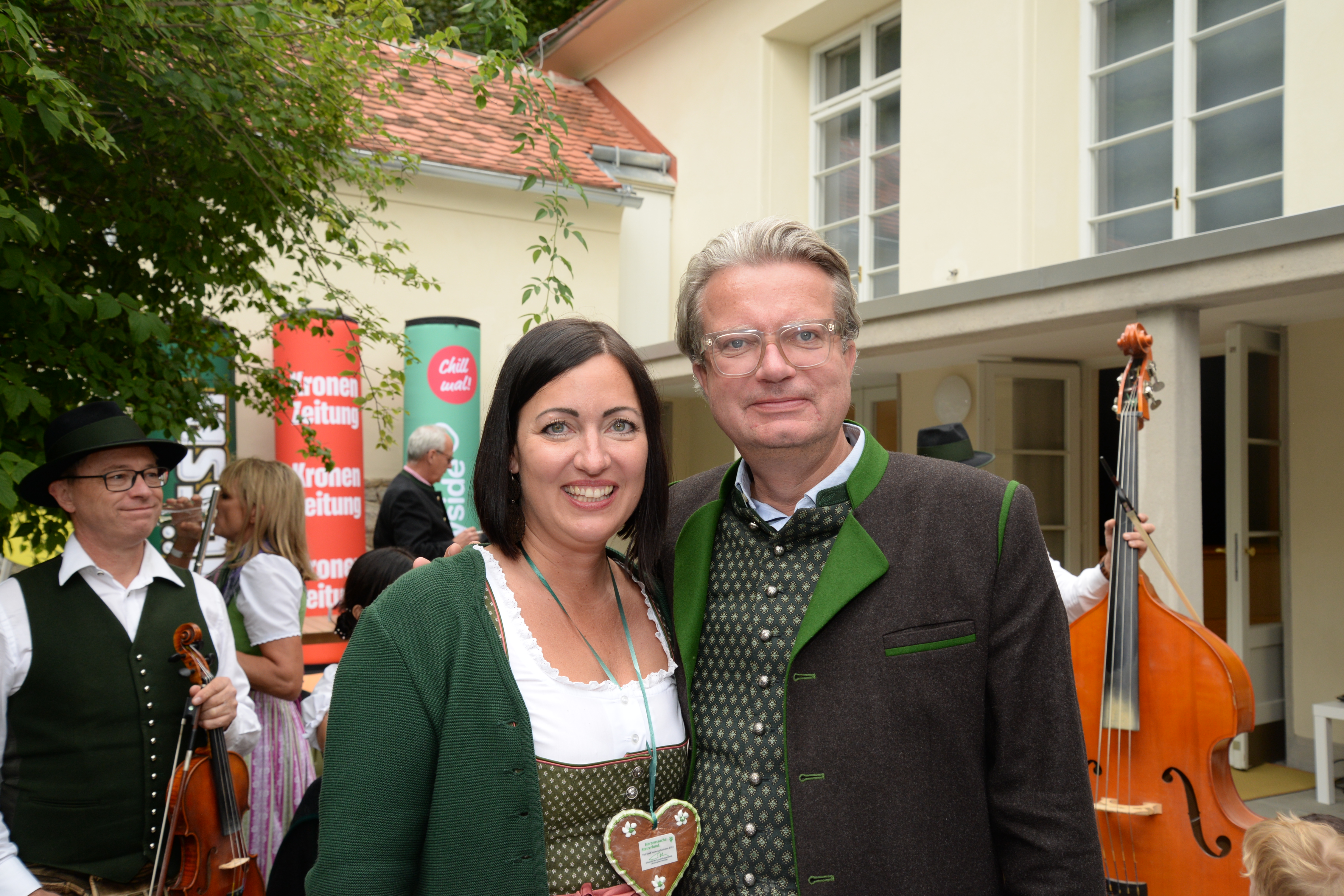 Landeshauptmann Drexler mit Gattin