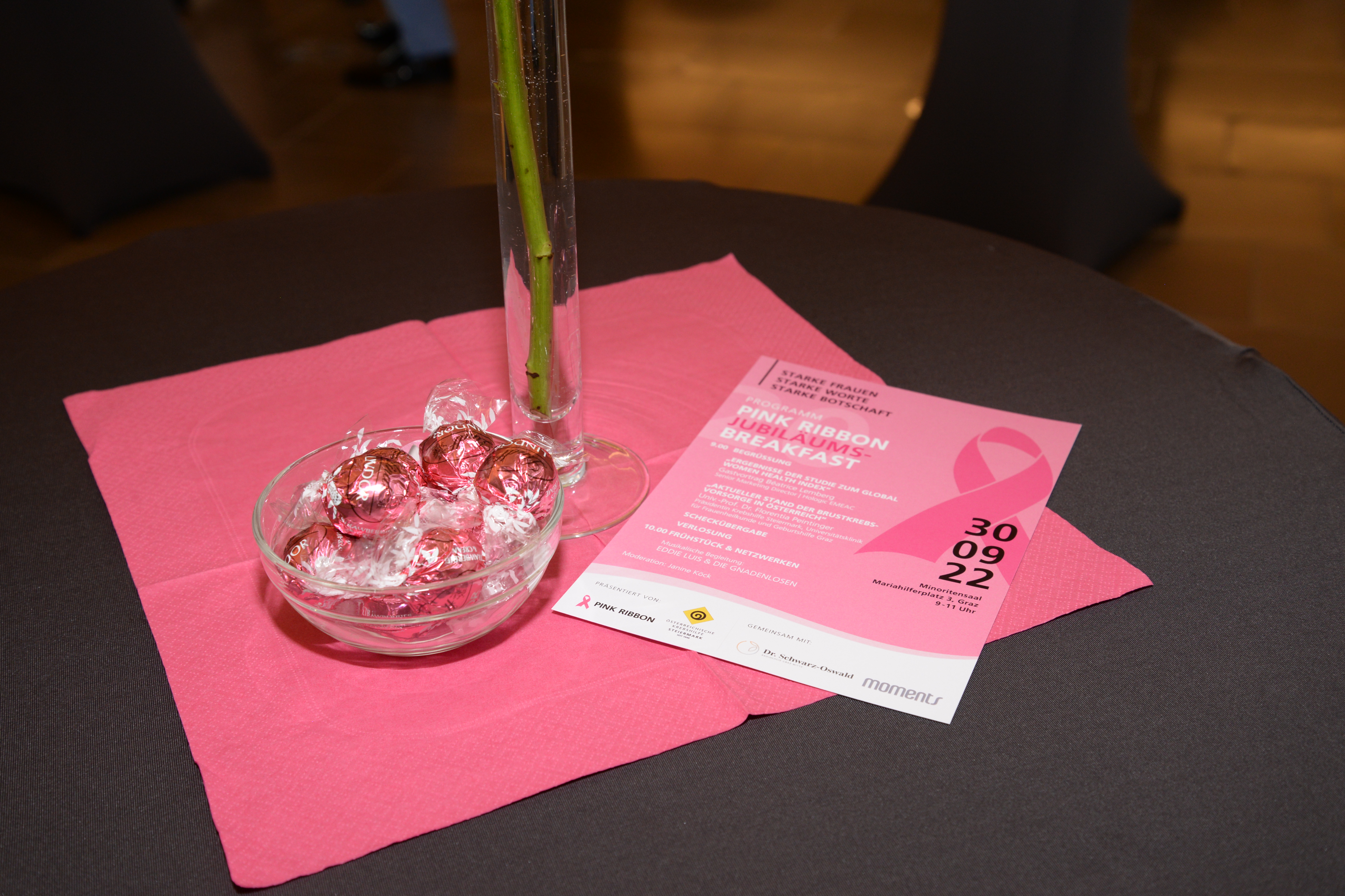 &quot;Pink Ribbon&quot;-Frühstück