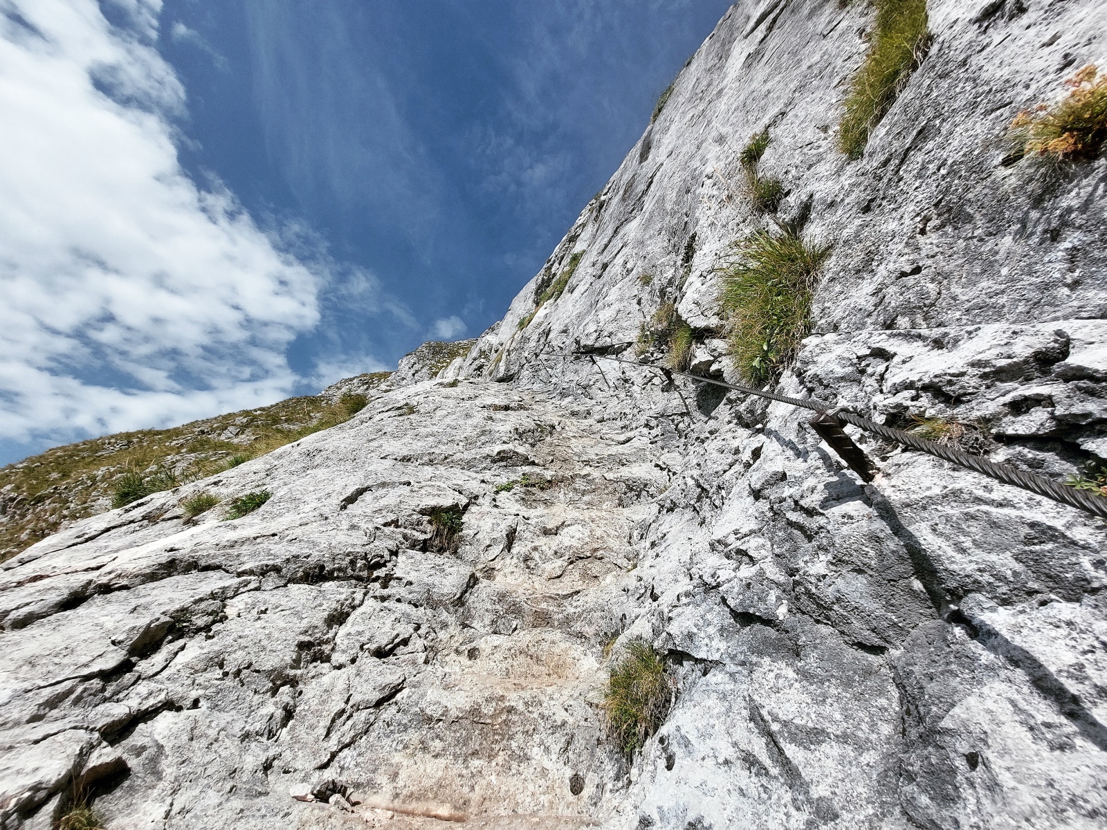 Purtschellersteig-Einstieg  Credit: Simone Reitmeier