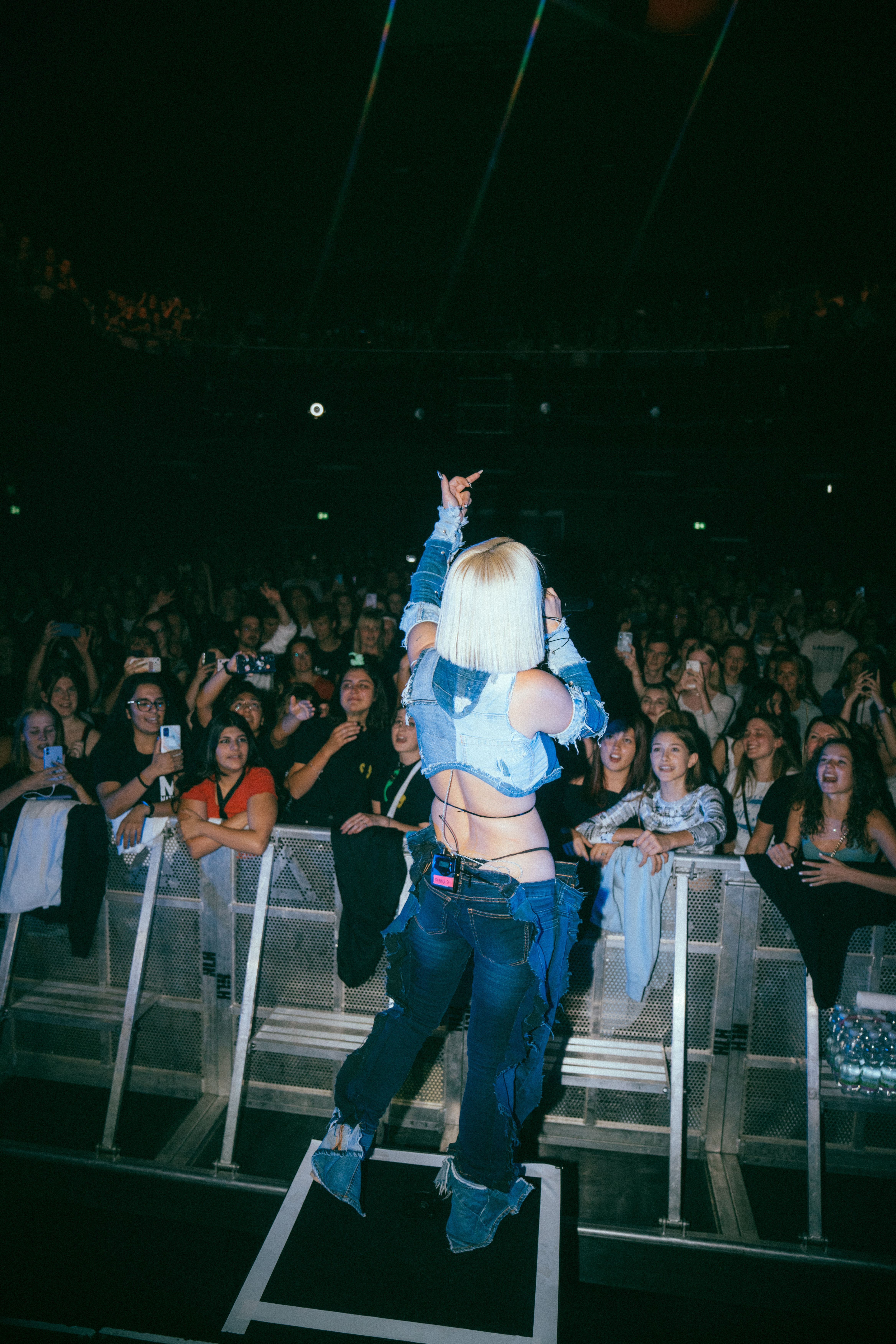 Mathea vor ihrem Grazer Publikum