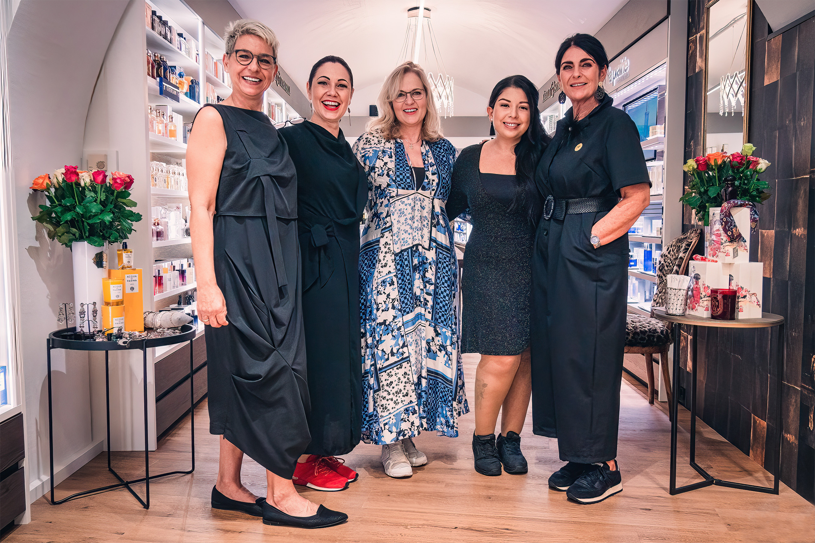 Die Damen vom Nägele &amp; Strubell-Team Klagenfurt