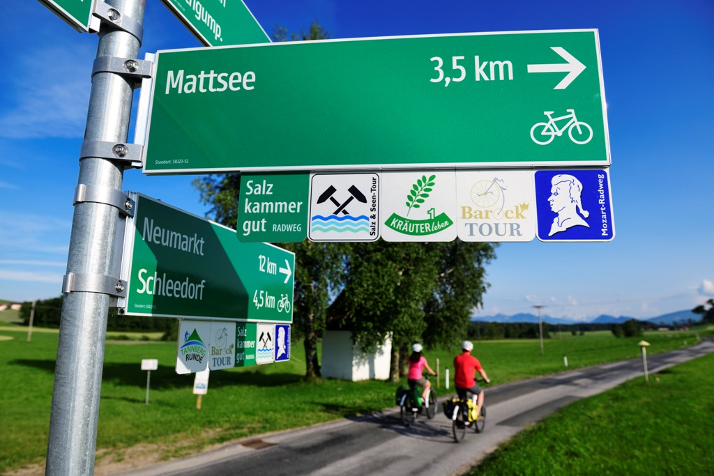 Radtouren im Seenland / Credit: Salzburger Seenland/Eisele-Hein