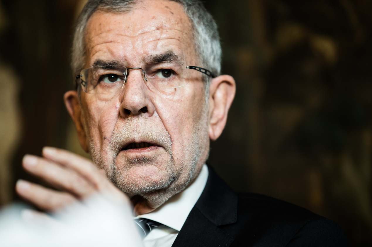 Der amtierende Bundespräsident Alexander Van der Bellen