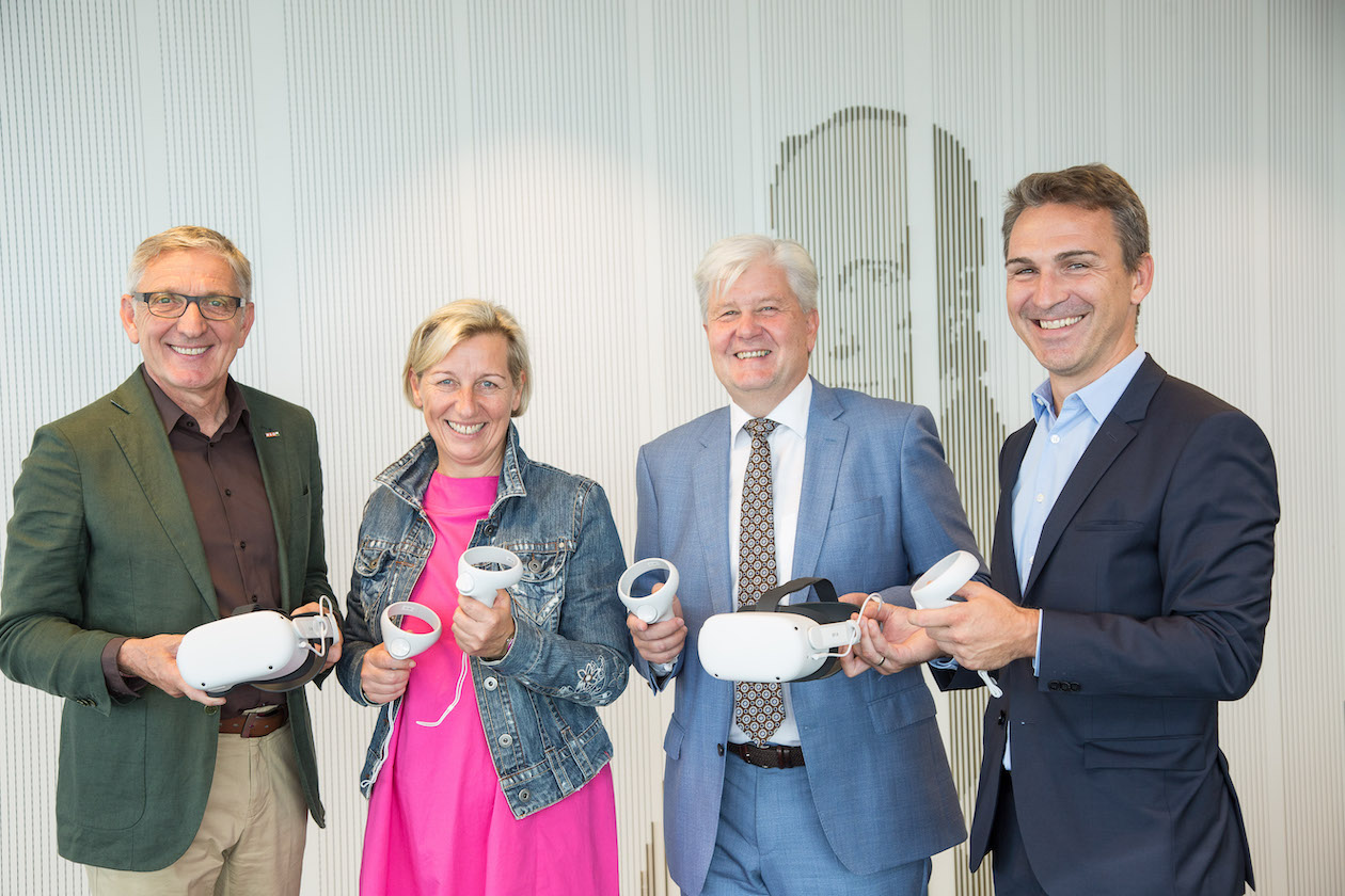 Josef Herk, Kristina Edlinger-Ploder, Erich Brugger und Martin Neubauer