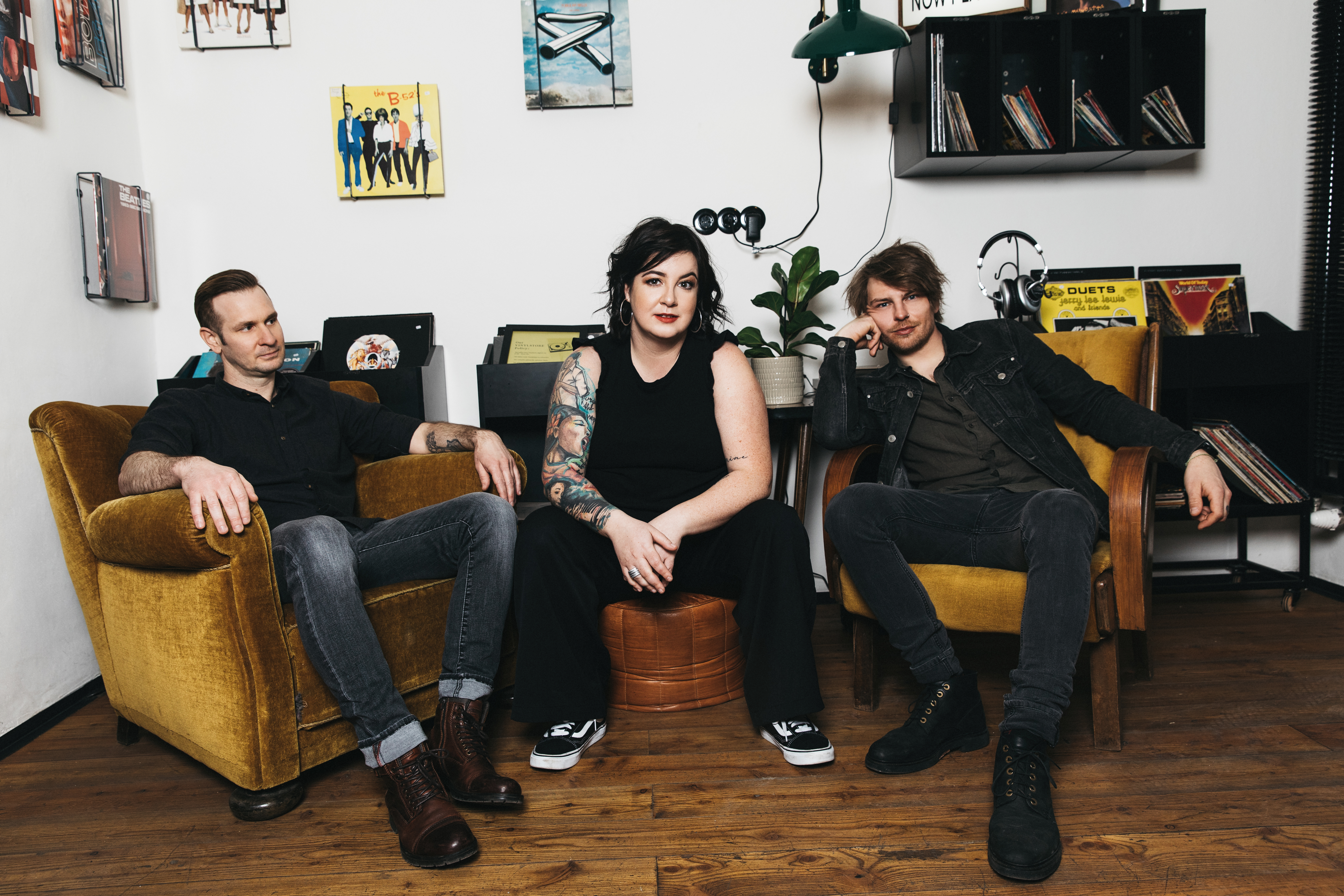 Band Acoustica mit ihren drei Mitgliedern