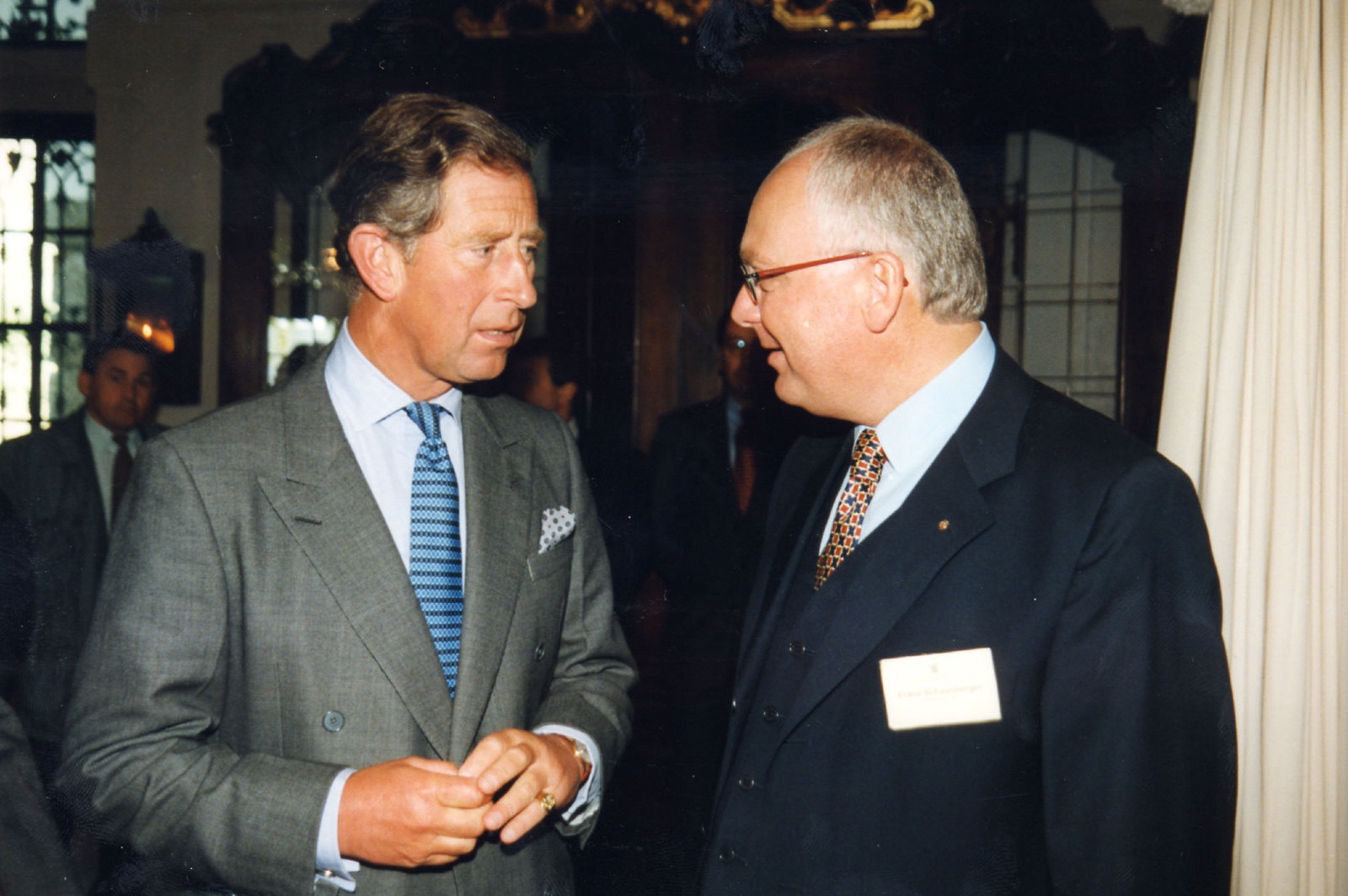 Charles mit Franz Schausberger in Salzburg. | Credit: www.neumayr.cc