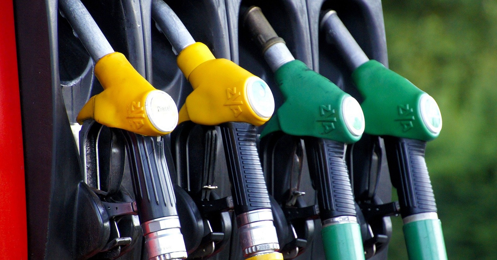 Nahaufnahme einer Zapfsäule