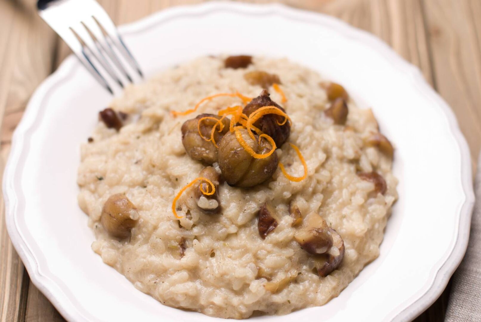 Ein Teller Maroni-Risotto | Credit: iStock.com/maxfeld