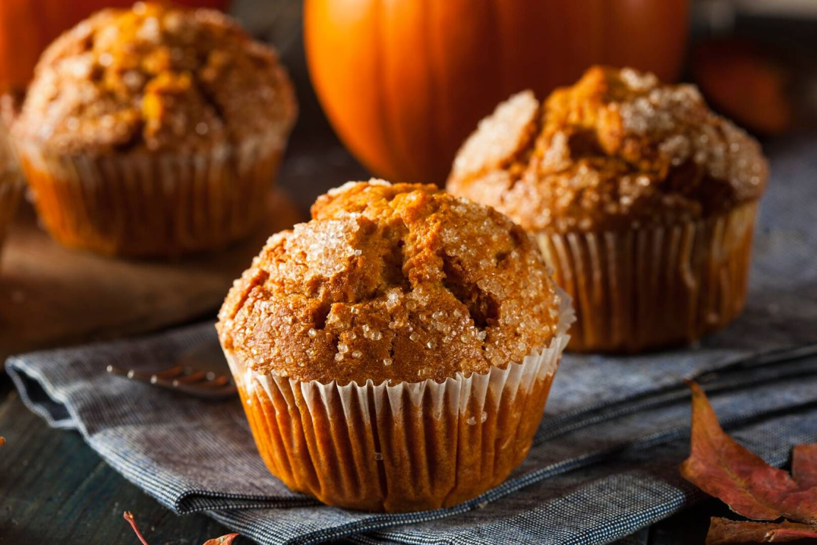 Kürbis-Muffins | Credit: iStock.com/bhofack2