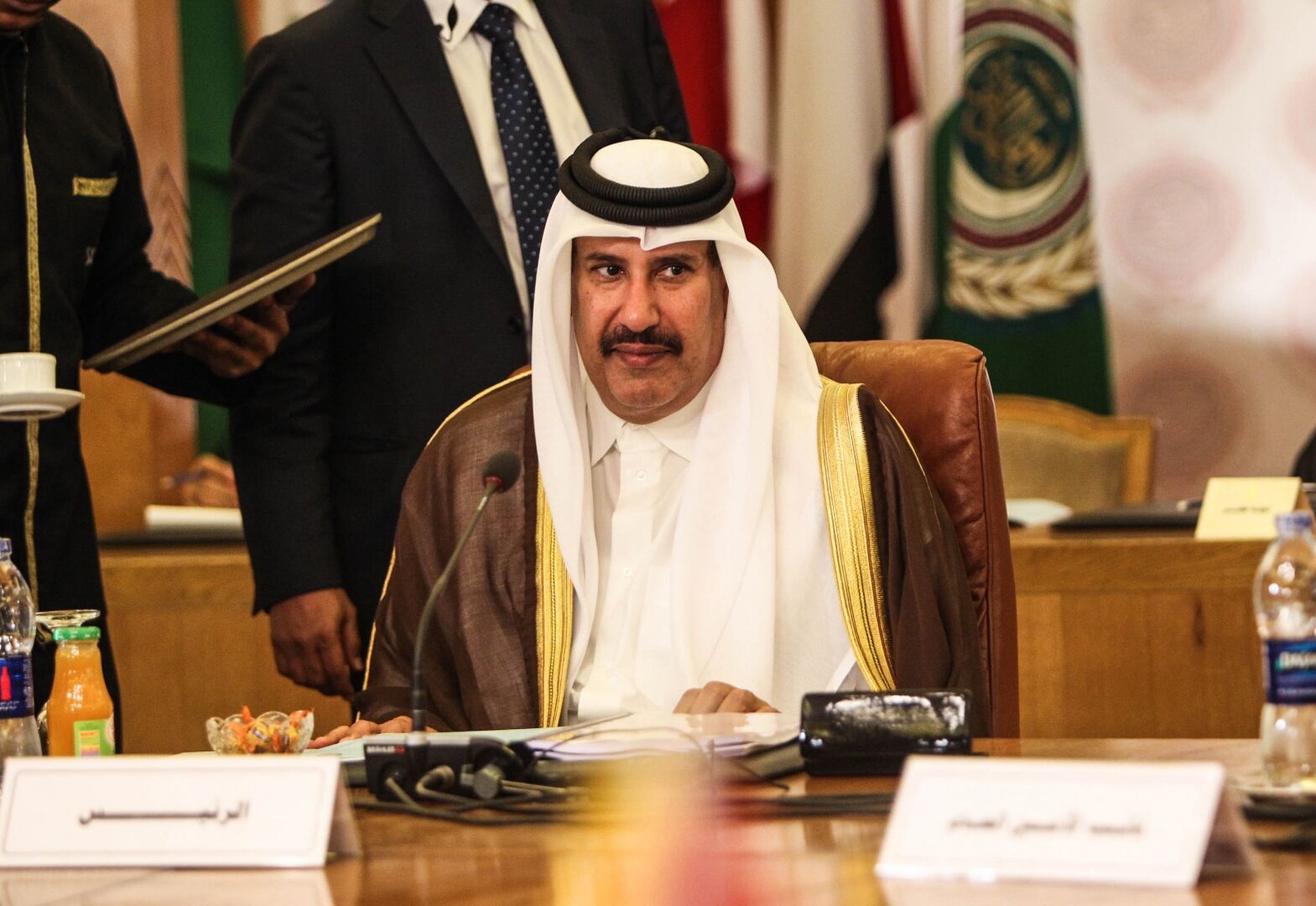 Hamad ibn Dschasim ibn Dschabr Al Thani | Credit:  Xinhua / Eyevine / picturedesk.com