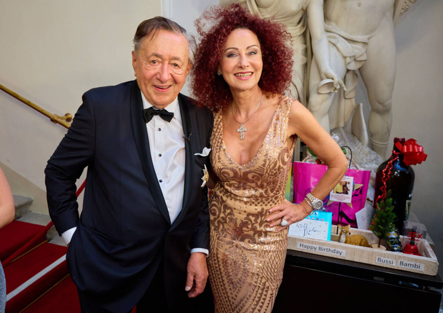 Lugner und Ex-Frau Christina Lugner