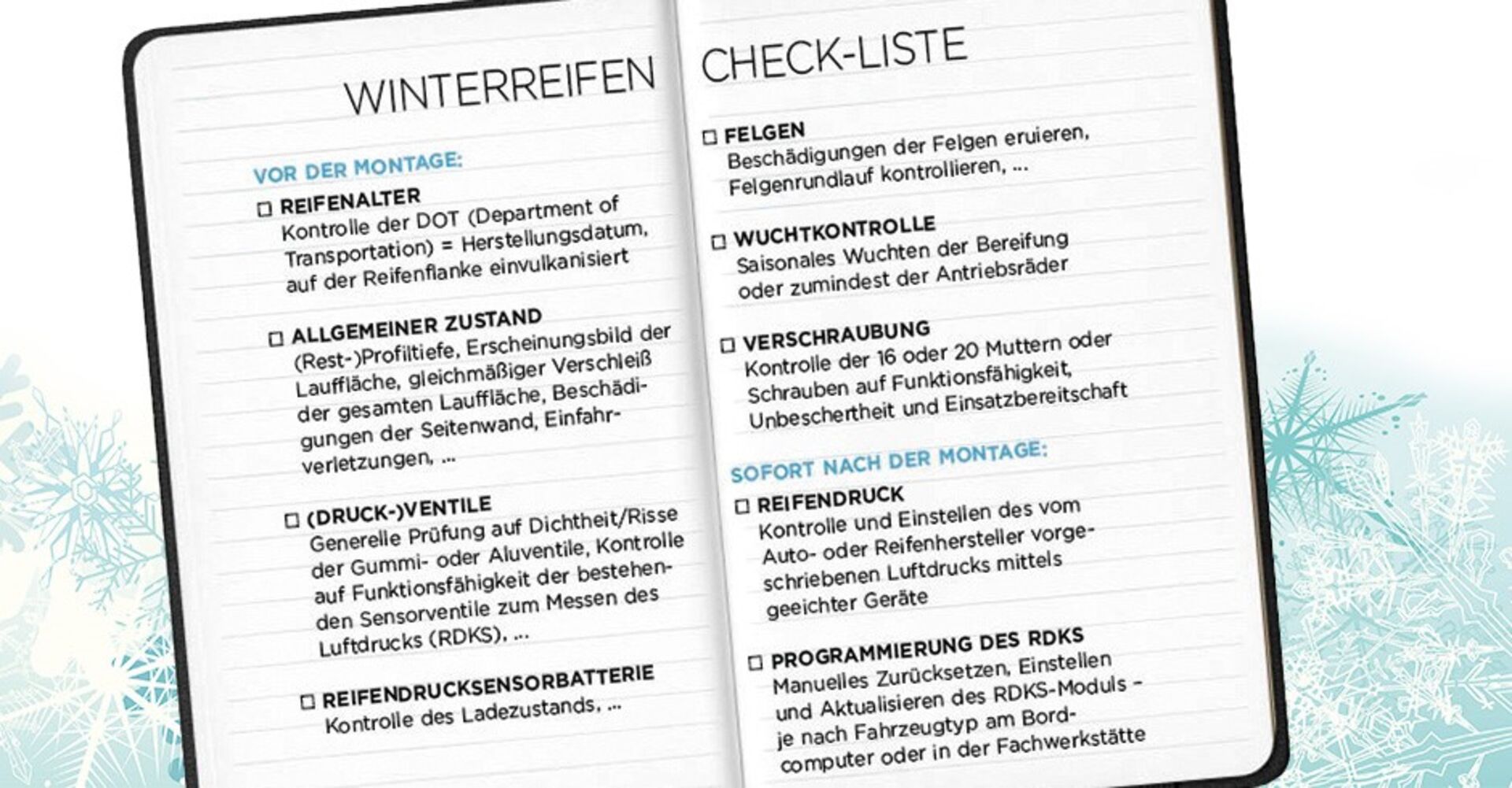Checkliste