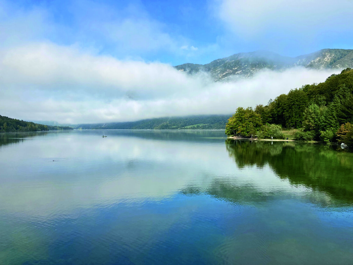 Bohinjsee in Slowenien