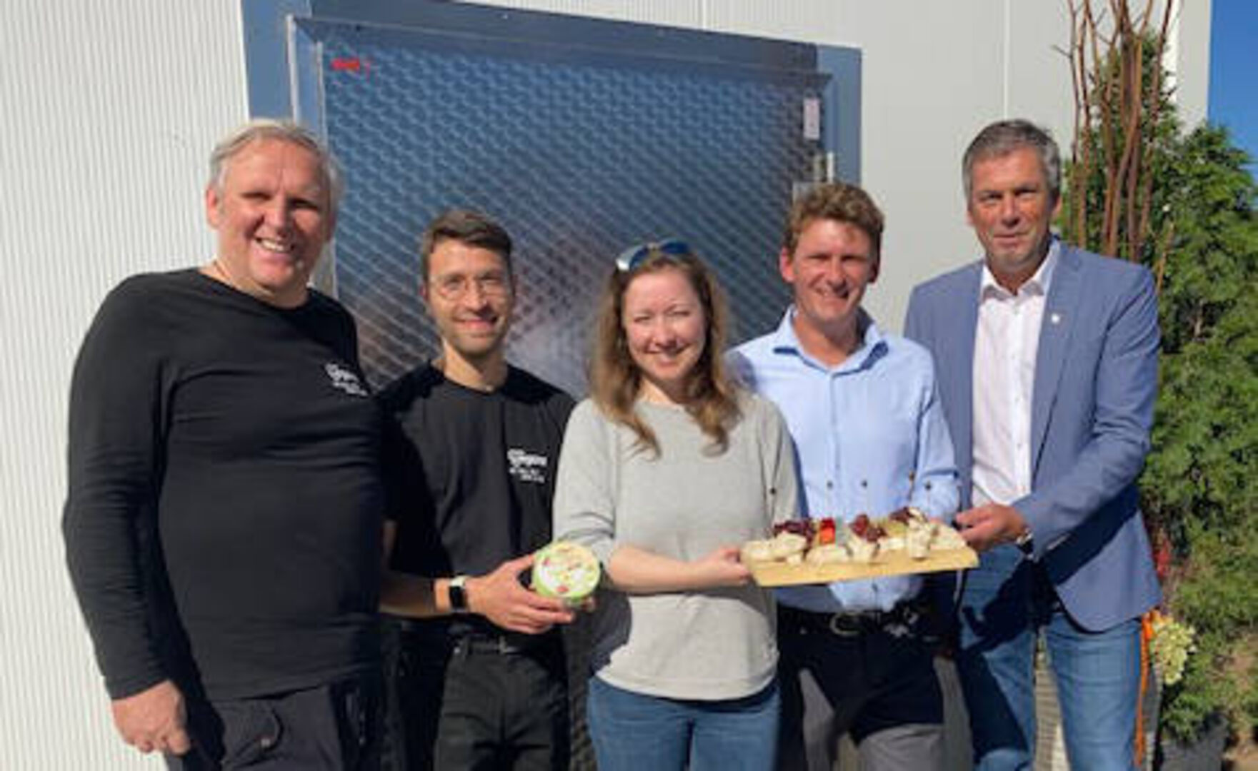 V.l.n.r.: Jan Bredack, Anderson Santos, Anja Bachmüller, Markus Giovanelli und Manfred Lenger